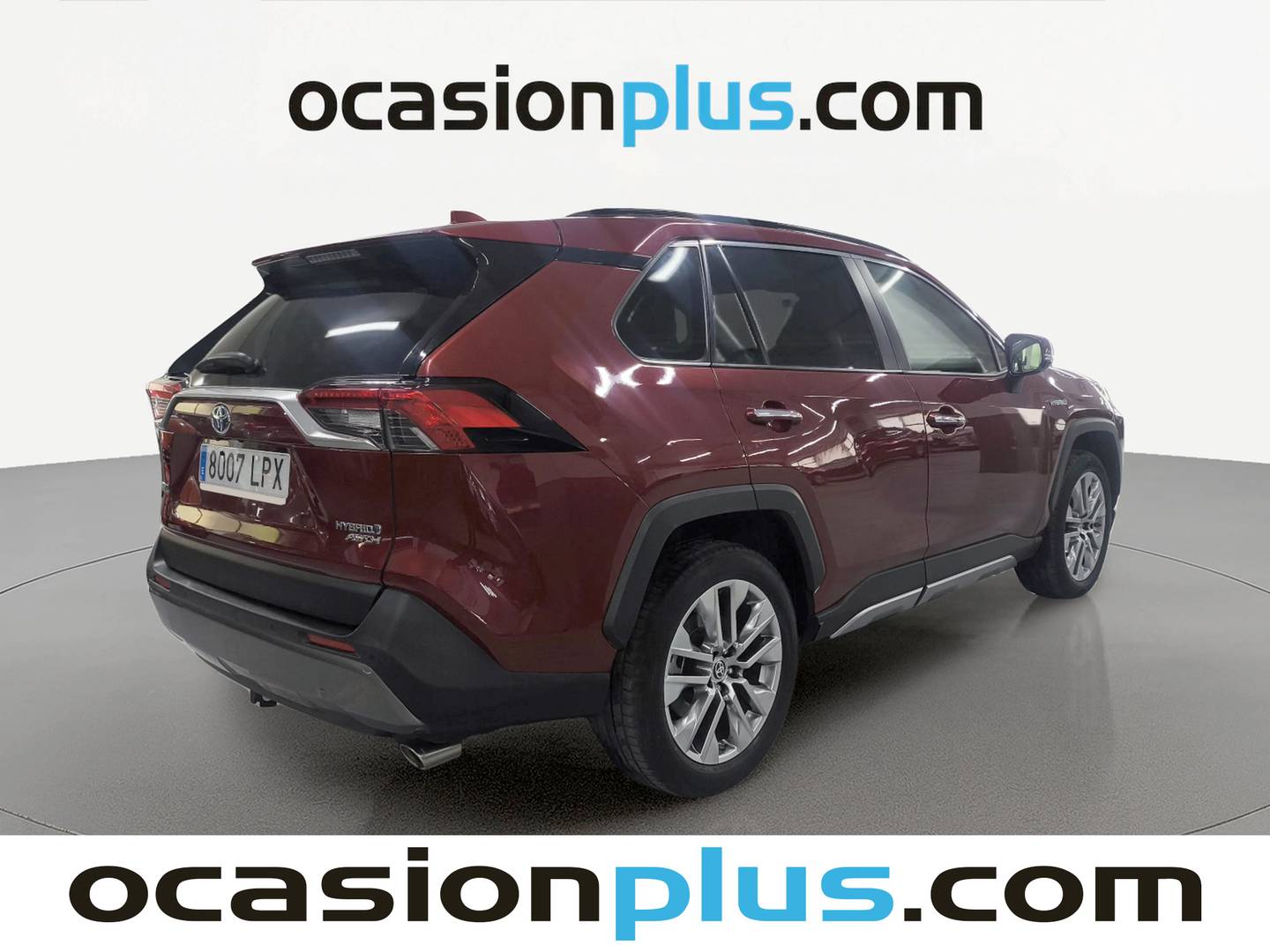 Foto trasera Toyota Rav4 Toyota Rav4 2.5l hybrid Luxury 4WD (222 CV) derecha