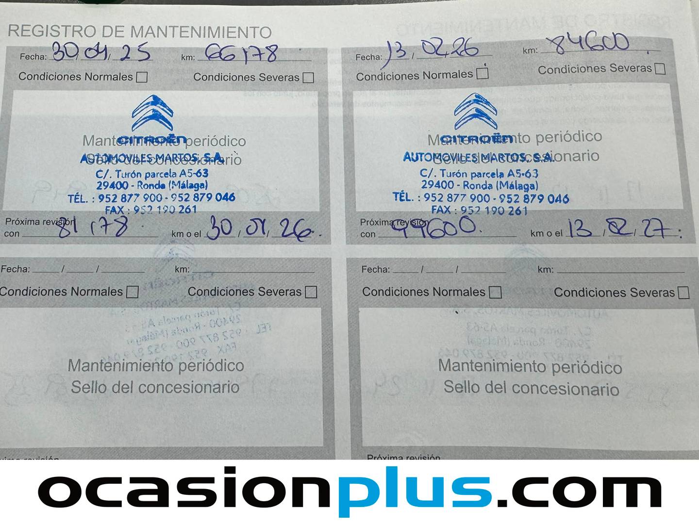 Foto del mantenimiento del Peugeot 2008 Peugeot 2008 PureTech 82 Style (82 CV)