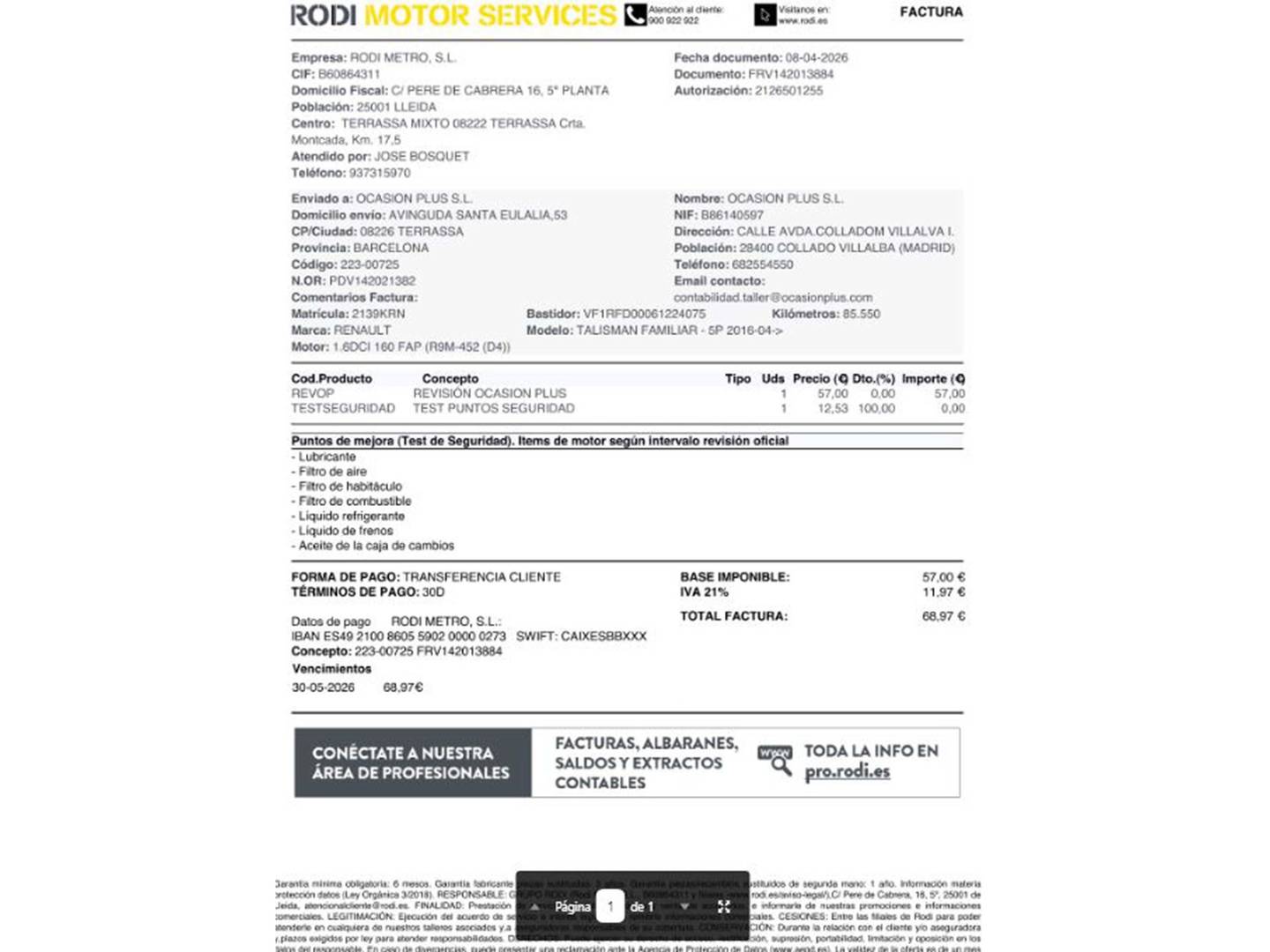 Renault Talisman Renault Talisman Sport Tourer SL Icon Energy dCi (160 CV) TT EDC de segunda mano