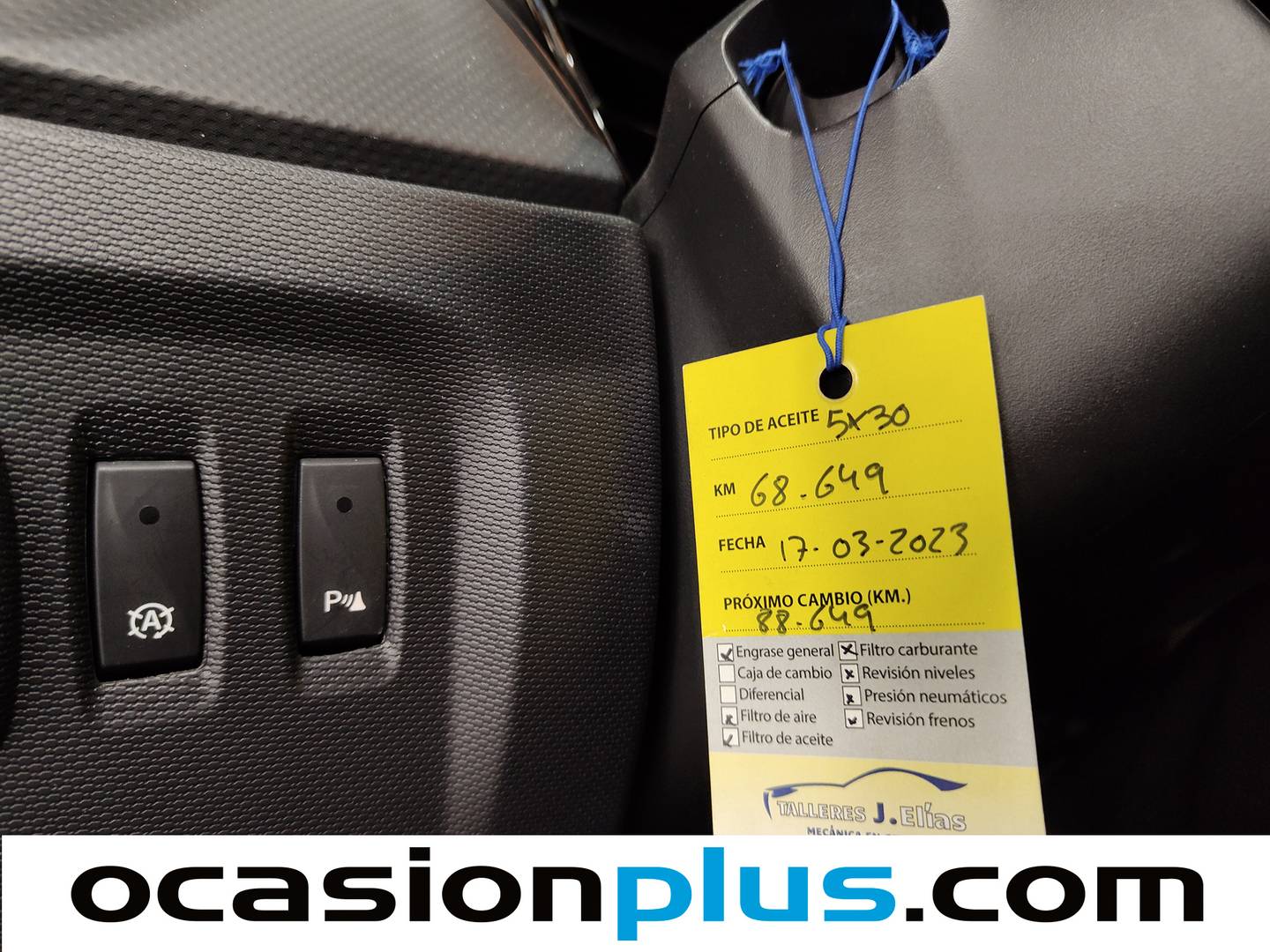 Foto del mantenimiento del Renault Captur Renault Captur Zen Energy dCi (90 CV) EDC