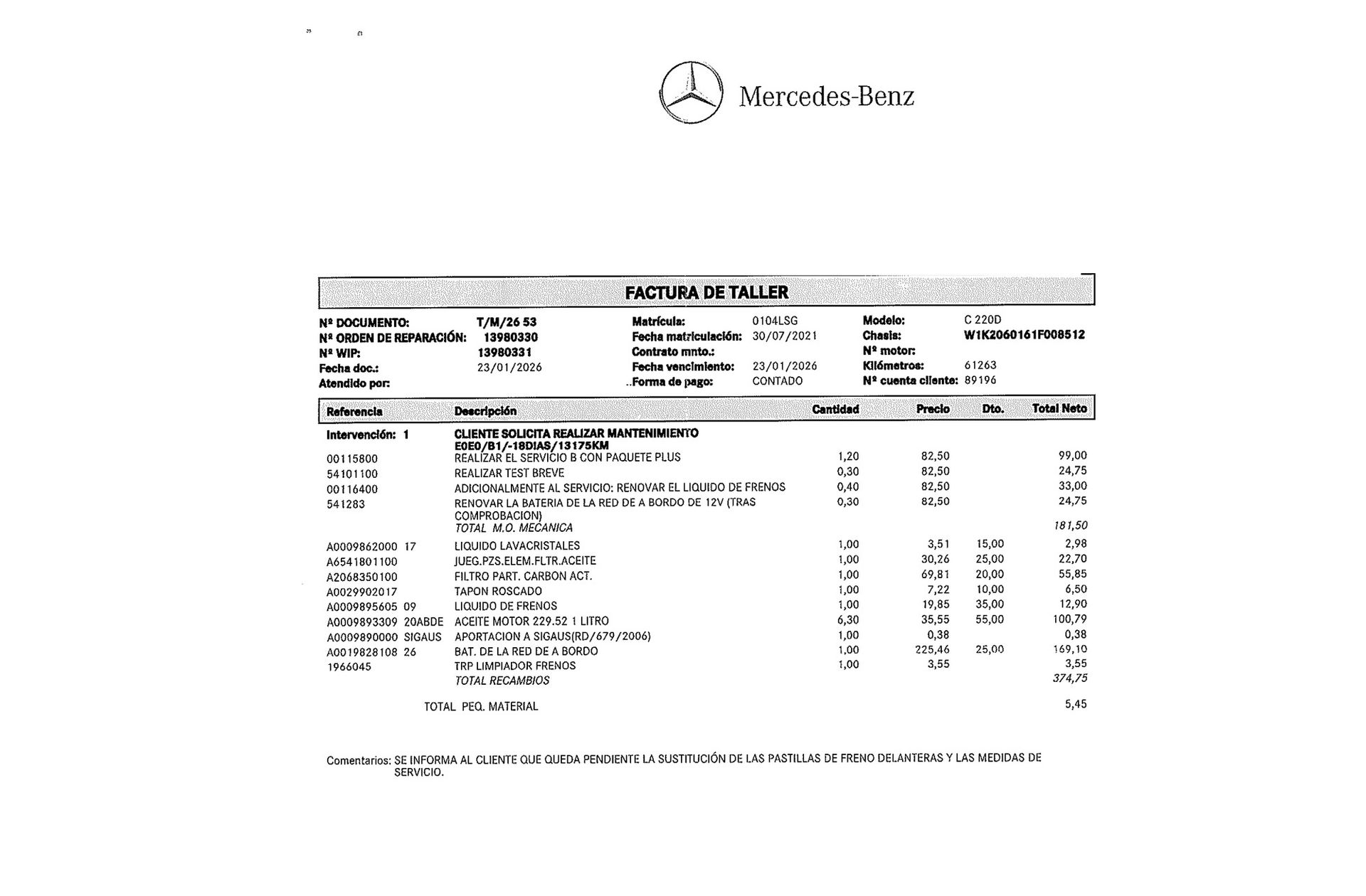 Mercedes-Benz Clase C 220 d Pack AMG - foto 26