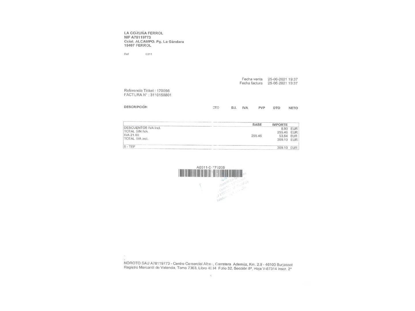 Foto del mantenimiento del Fiat 500L Fiat 500L 1.4 16v (95 CV)