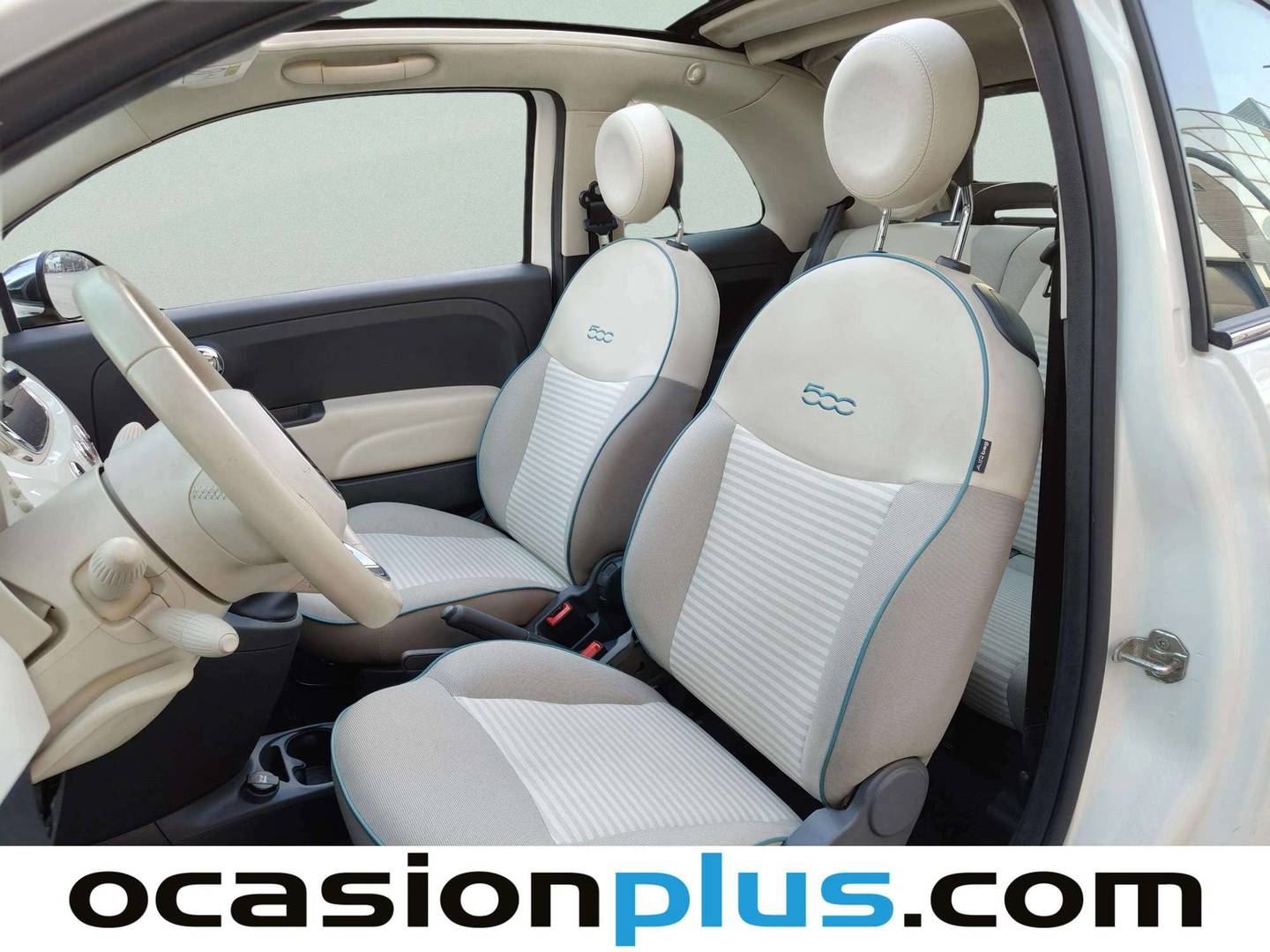 Foto asientos delanteros Fiat 500C Fiat 500C 1.2 8v Cabrio Aniversario (69 CV)