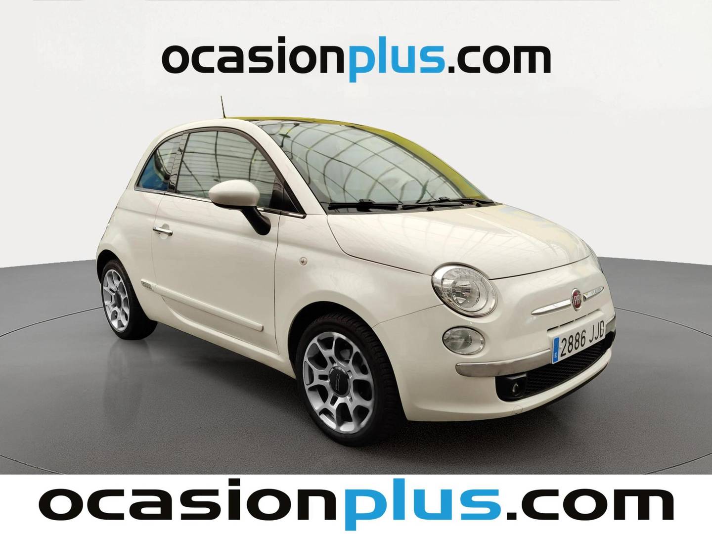 Foto delantera Fiat 500 Fiat 500 1.2 8v Lounge (69 CV) derecha