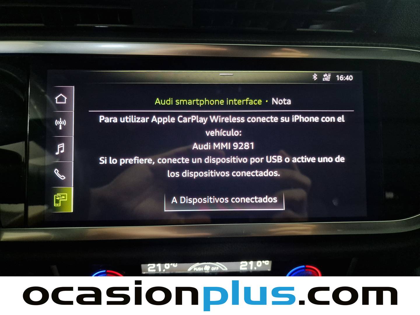Equipamiento del Audi Q3 Sportback Audi Q3 Sportback S-Line 35 TDI (150 CV) S-Tronic