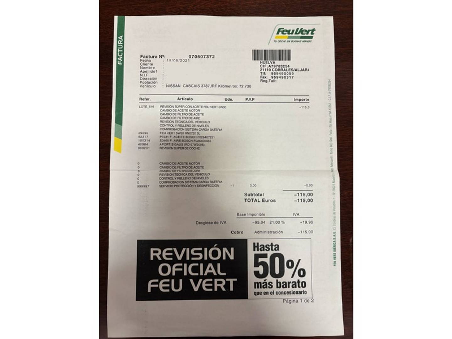 Foto Nissan QASHQAI Nissan Qashqai 1.2 DIG-T Acenta 4x2 (115 CV)