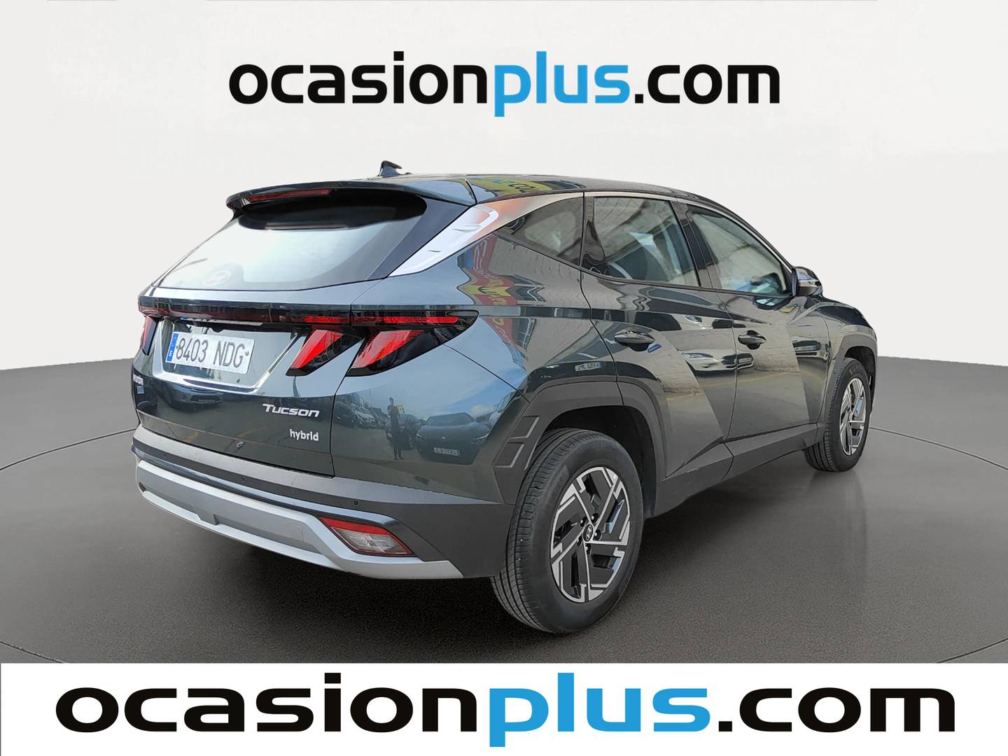 Foto trasera Hyundai Tucson Hyundai Tucson 1.6T HEV Klass AT (215 CV) derecha