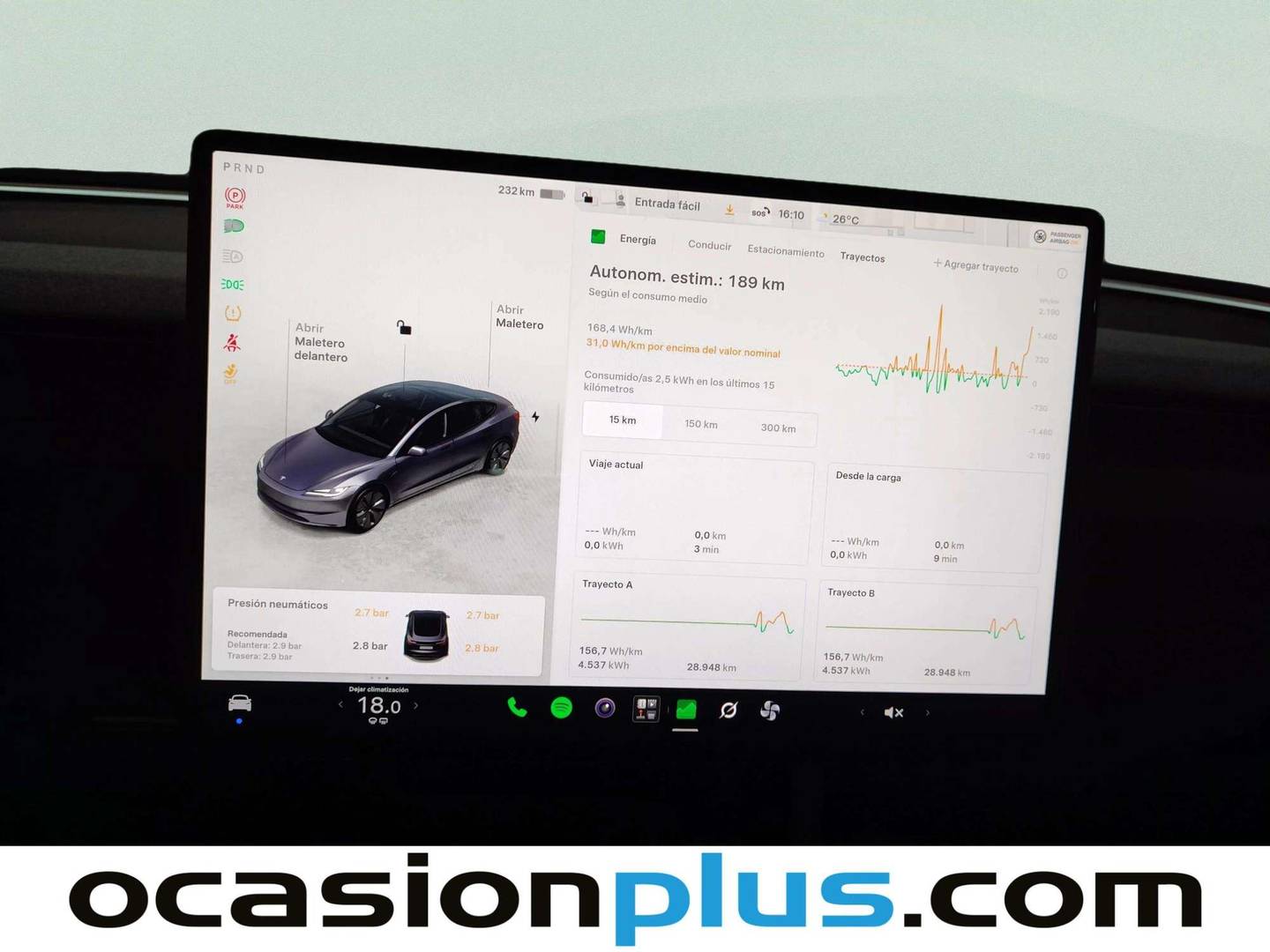Tesla Model 3 Tesla Model 3 RWD (283 CV) km 0