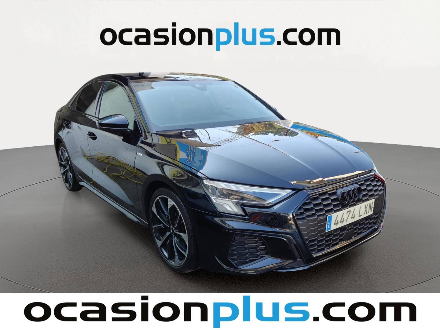 Foto delantera Audi A3 Audi A3 Sedan Black line 35 TDI (150 CV) S tronic Pack S-Line derecha