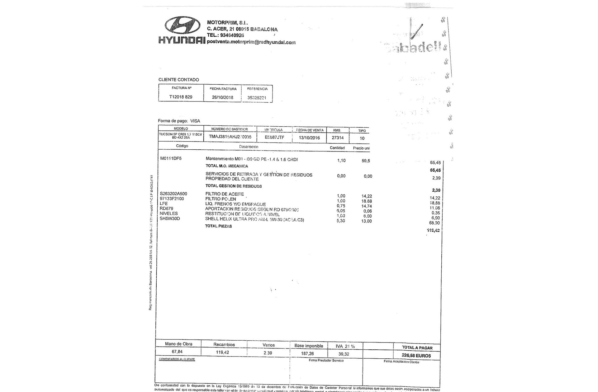 Hyundai Tucson 1.7 CRDi BlueDrive 25 Aniversario 4x2 - foto 24