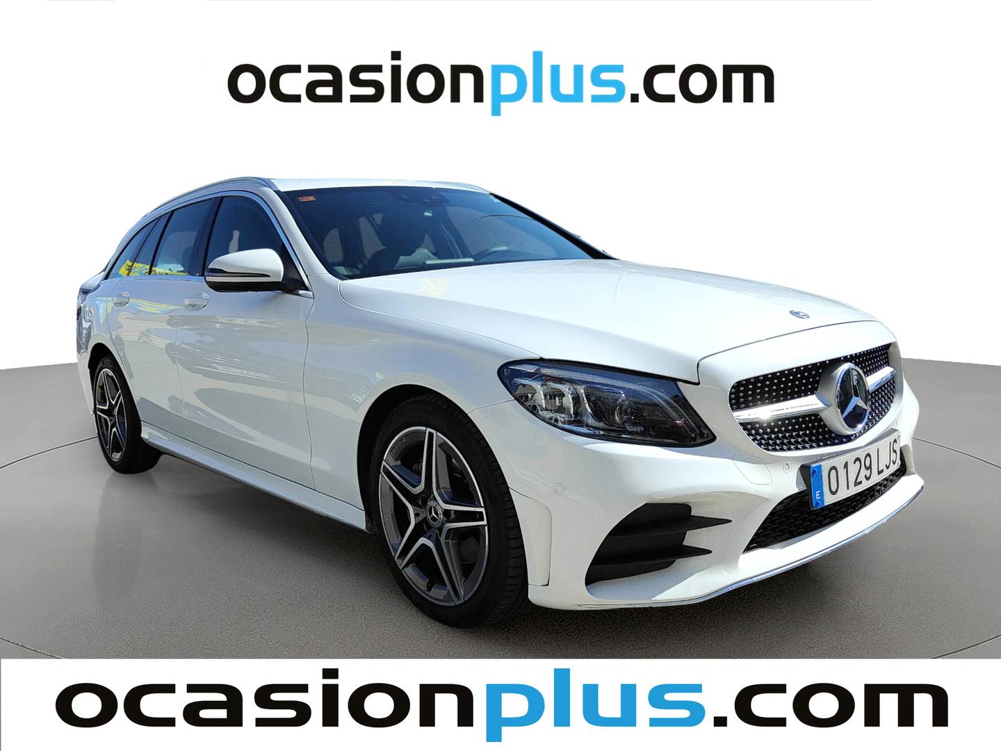 Foto delantera Mercedes Clase C Mercedes Clase C Estate 220 d 4Matic (194 CV) Pack AMG derecha