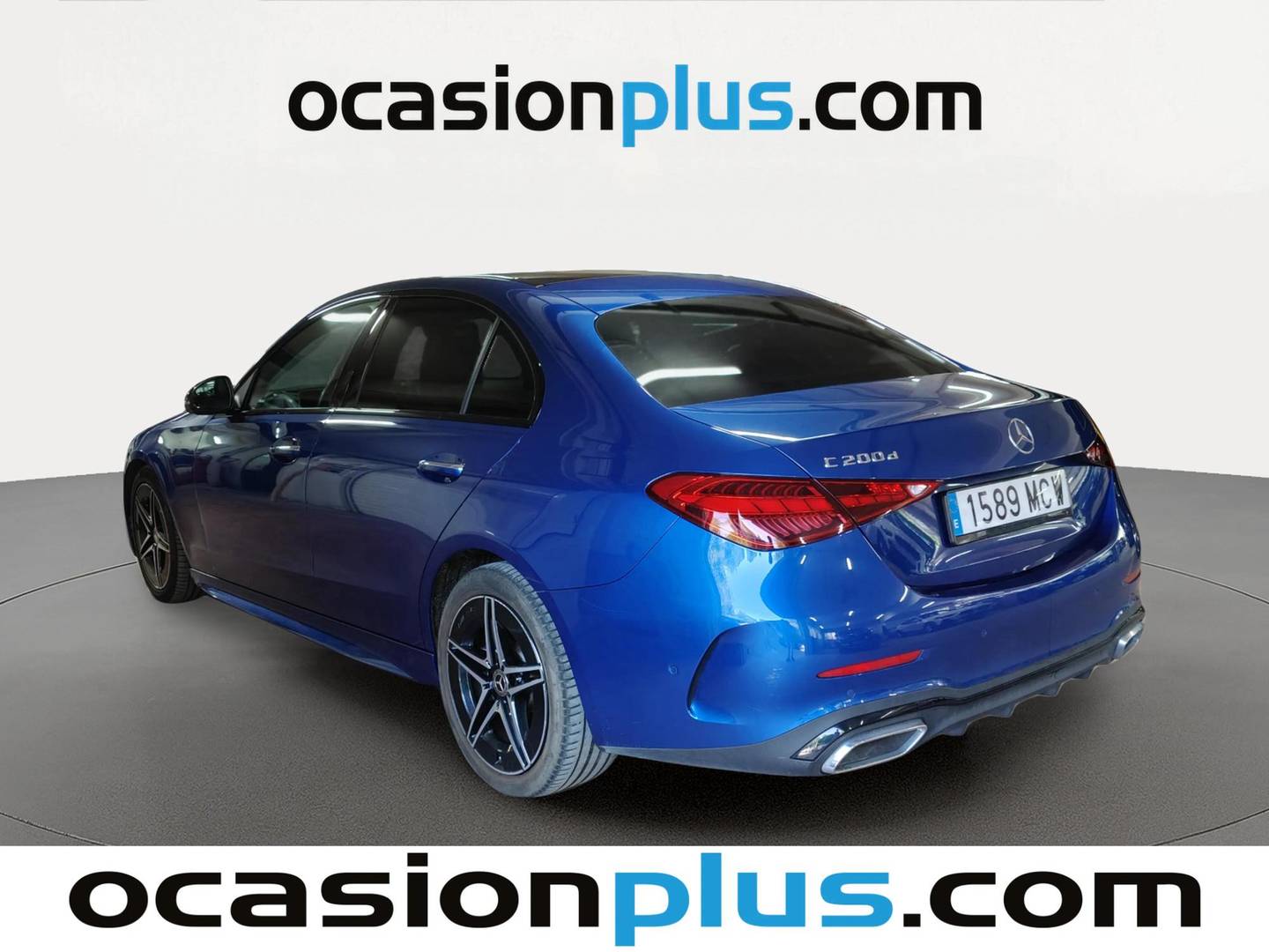 Foto trasera Mercedes Clase C Mercedes Clase C C 200 d  (163 CV) Pack AMG izquierda
