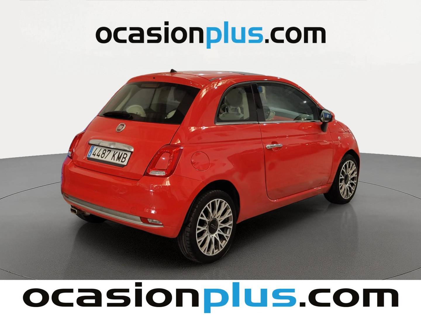 Foto trasera Fiat 500 Fiat 500 1.2 8v Lounge (69 CV) derecha