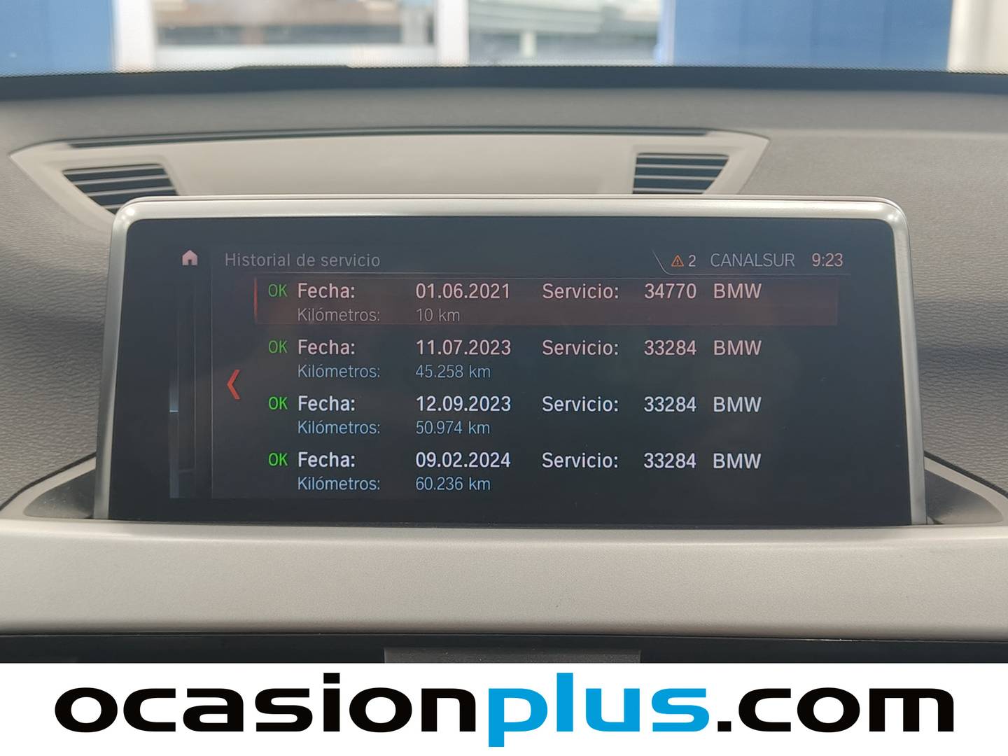 Foto del mantenimiento del BMW X1 BMW X1 sDrive16d Business (116 CV)