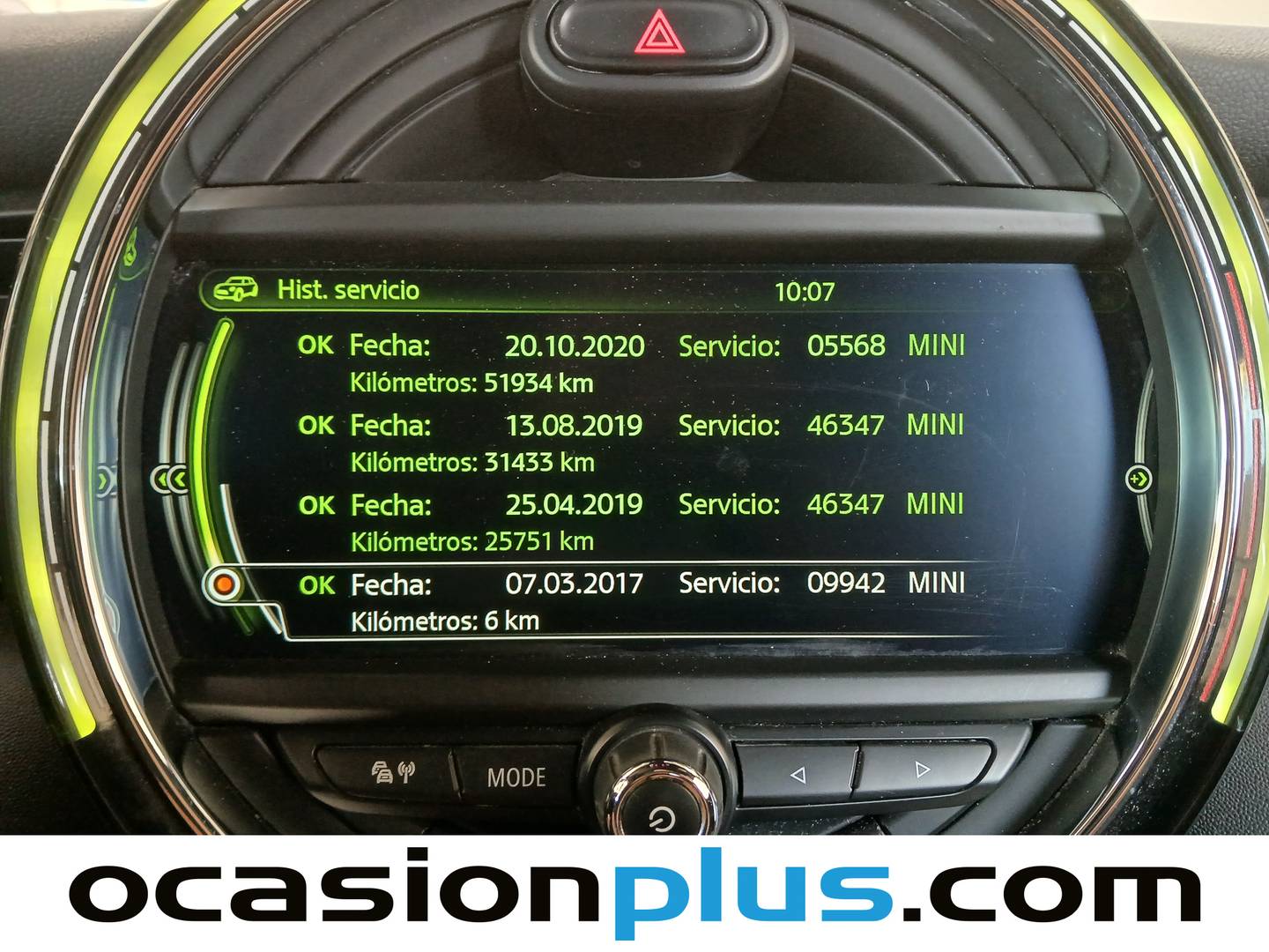 Foto del mantenimiento del Mini MINI Mini MINI Cooper John Cooper Works (231 CV)