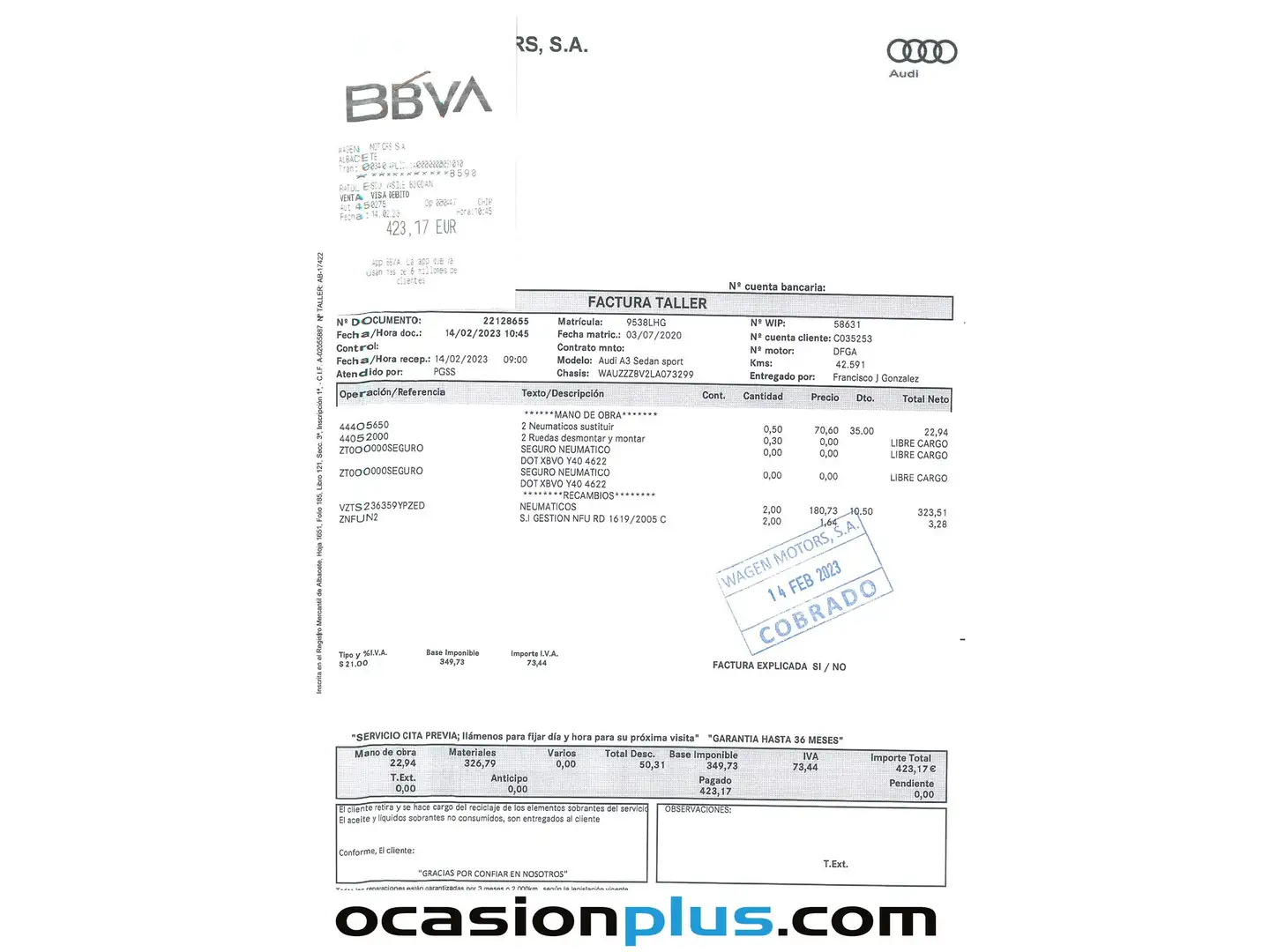 Foto Audi A3 Audi A3 Sedan S line 35 TDI (150 CV) S tronic