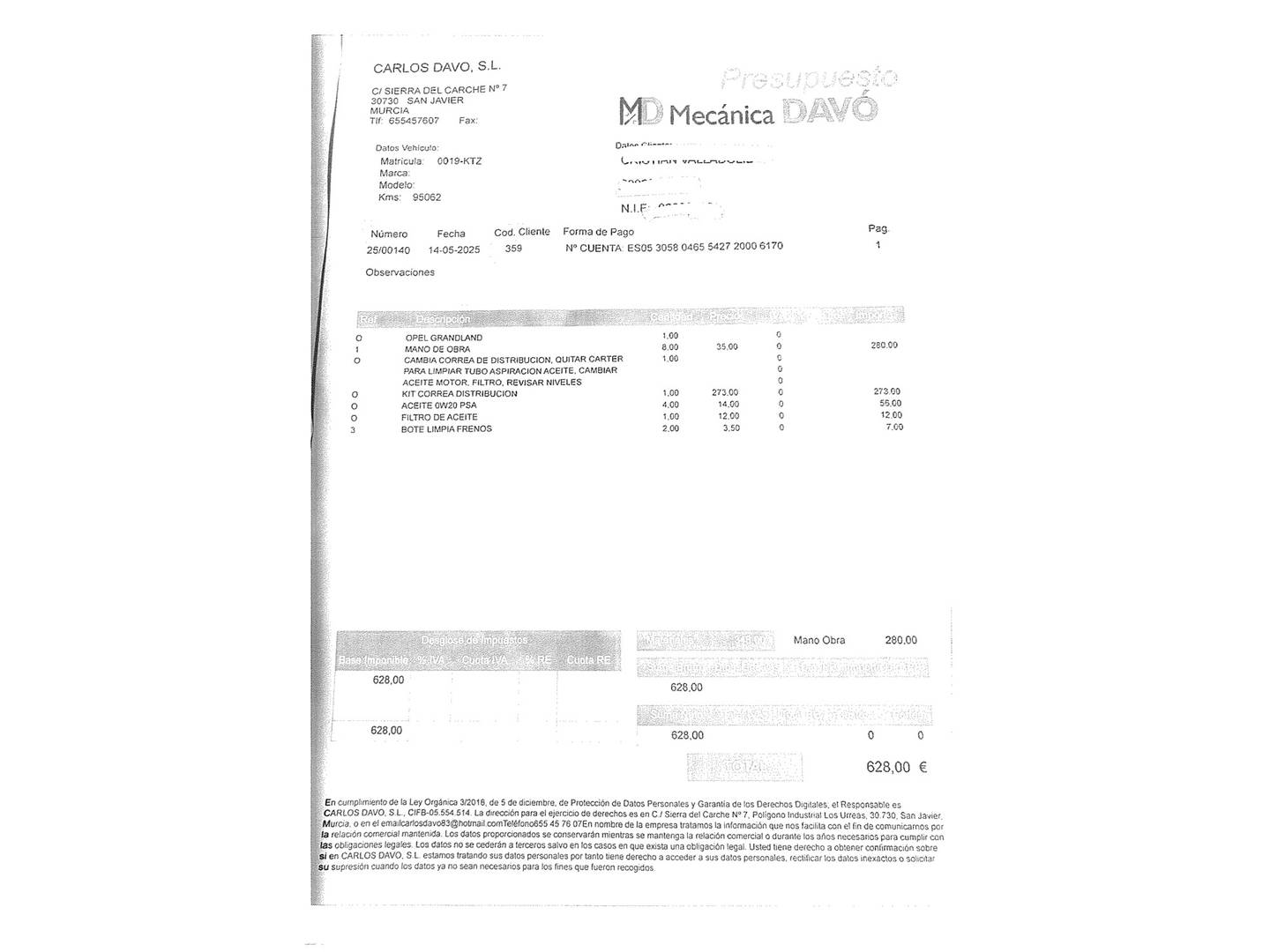 Foto Opel Grandland X Opel Grandland X 1.2 Turbo Selective (130 CV)