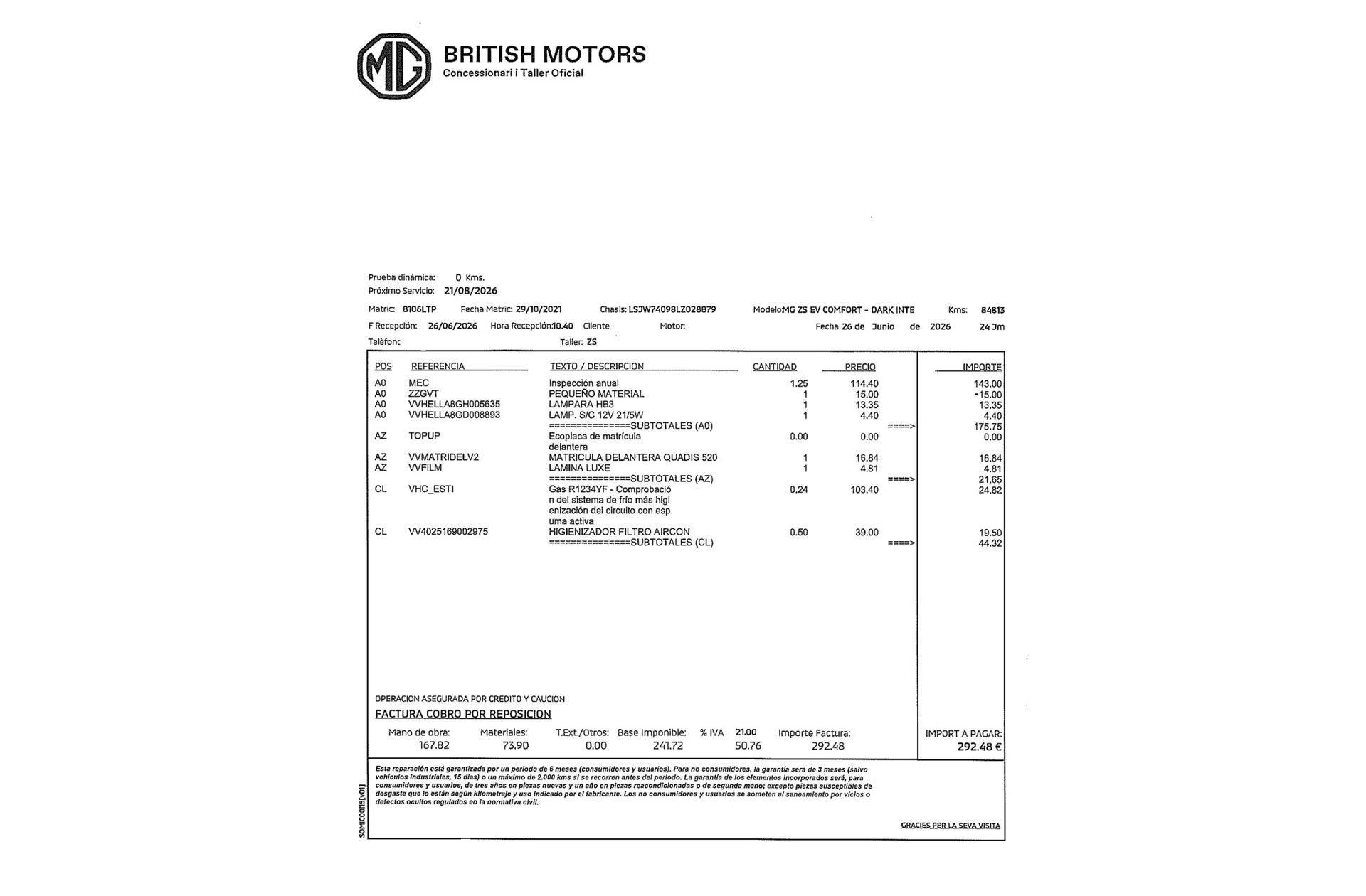 MG ZS 45kWh Comfort - foto 17
