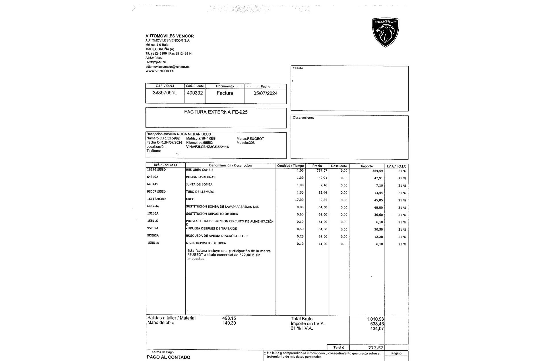 Peugeot 308 SW BlueHDi 120 Allure - foto 22