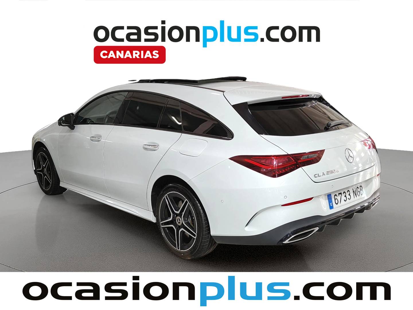 Foto trasera Mercedes CLA Mercedes CLA Shooting Brake 250 e (218 CV) Pack AMG izquierda