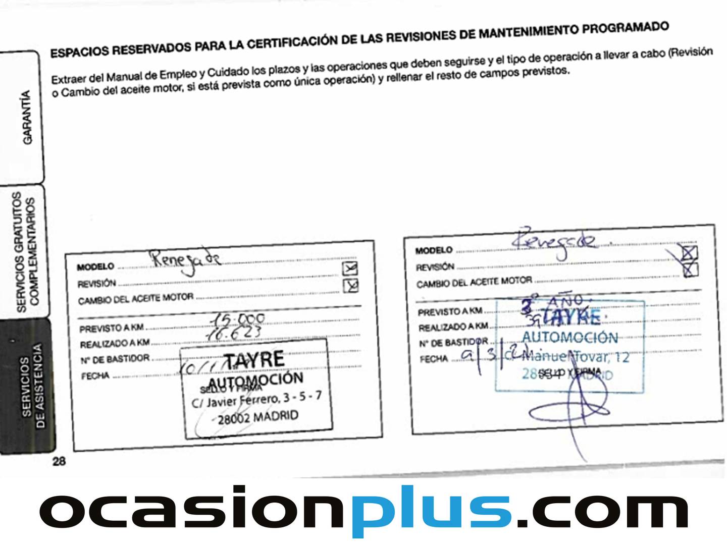 Jeep Renegade Jeep Renegade 1.4 Multiair Limited 4x2 (140 CV) de segunda mano