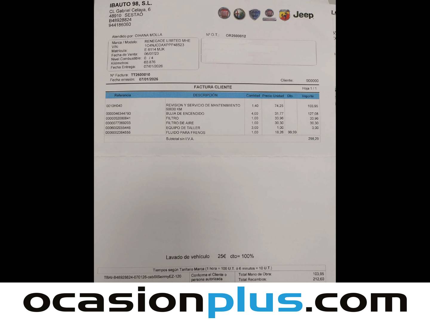 Foto Jeep Renegade Jeep Renegade 1.5 Limited ATX (130 CV)