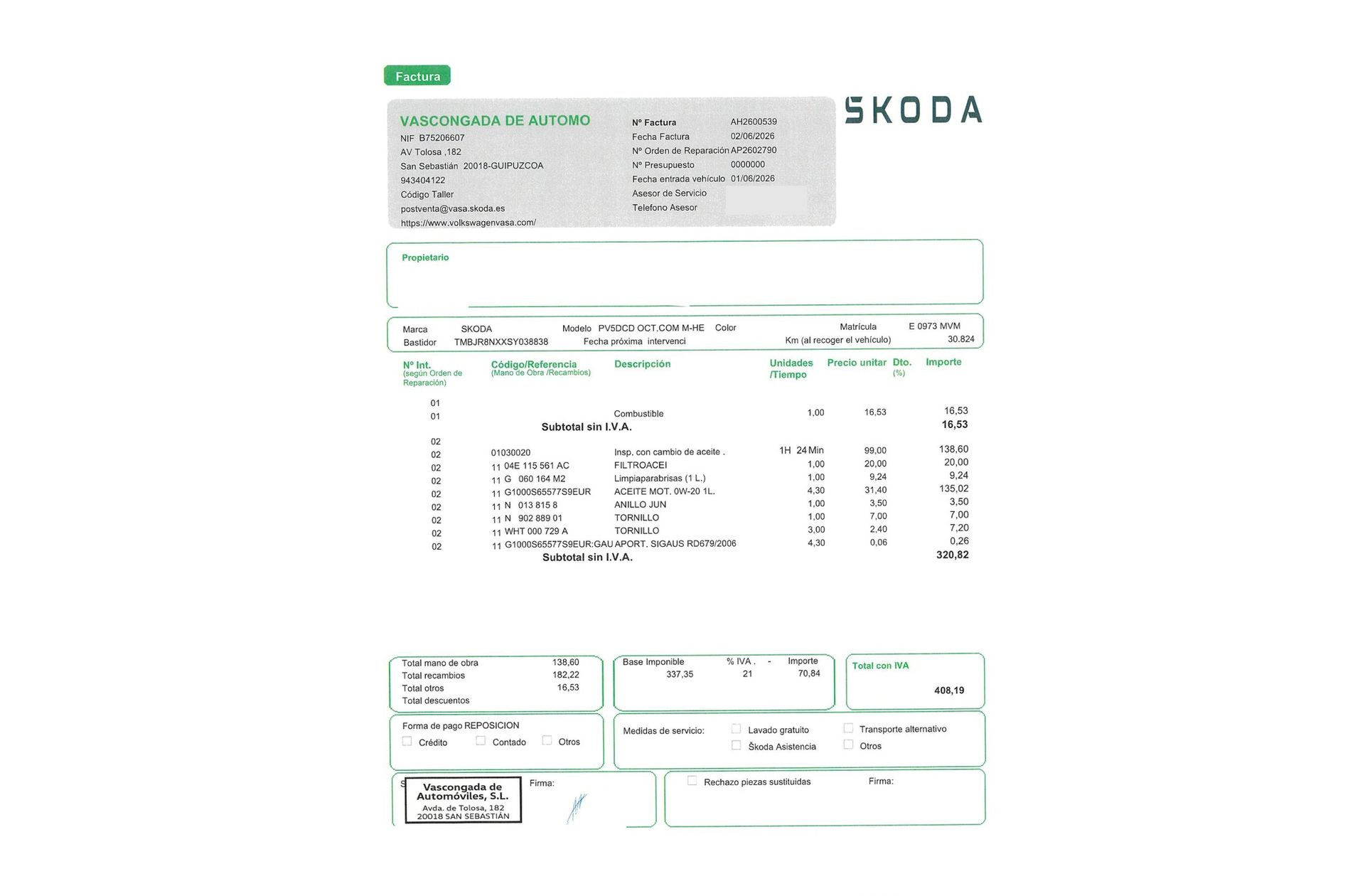 Škoda Octavia Combi 1.5 TSI m-HEV Selection DSG - foto 22