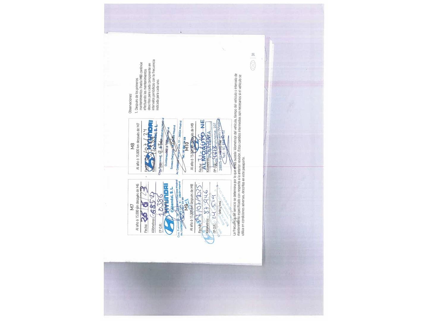 Foto del mantenimiento del Hyundai IONIQ Hyundai Ioniq 1.6 GDI HEV Tecno DCT (141 CV)