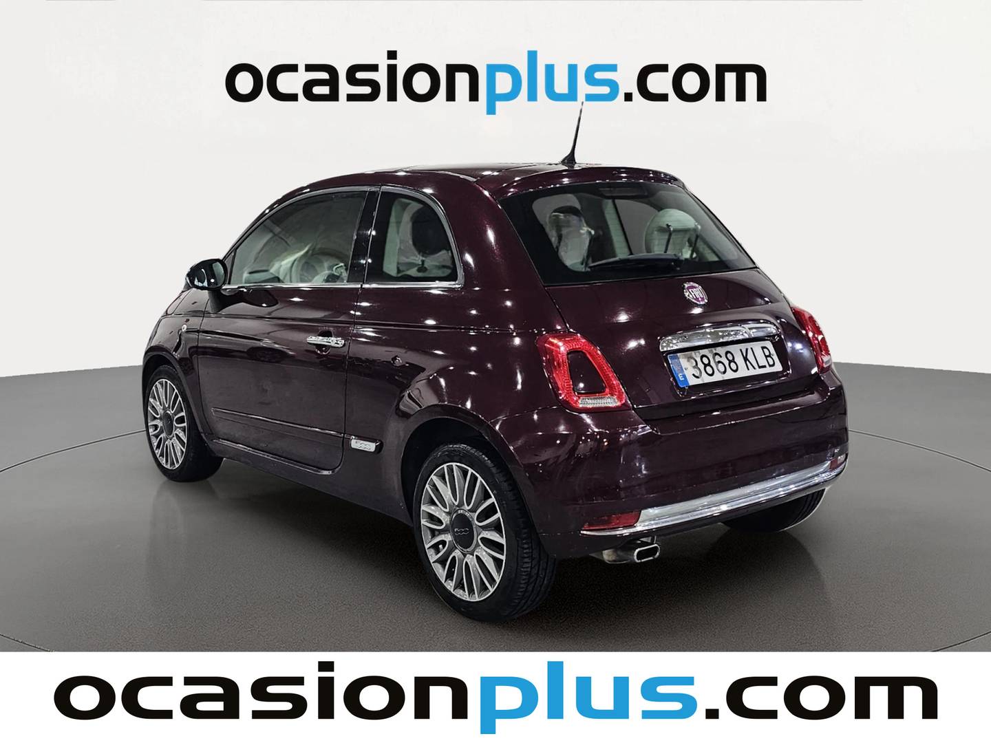 Foto trasera Fiat 500 Fiat 500 1.2 8v Lounge (69 CV) izquierda