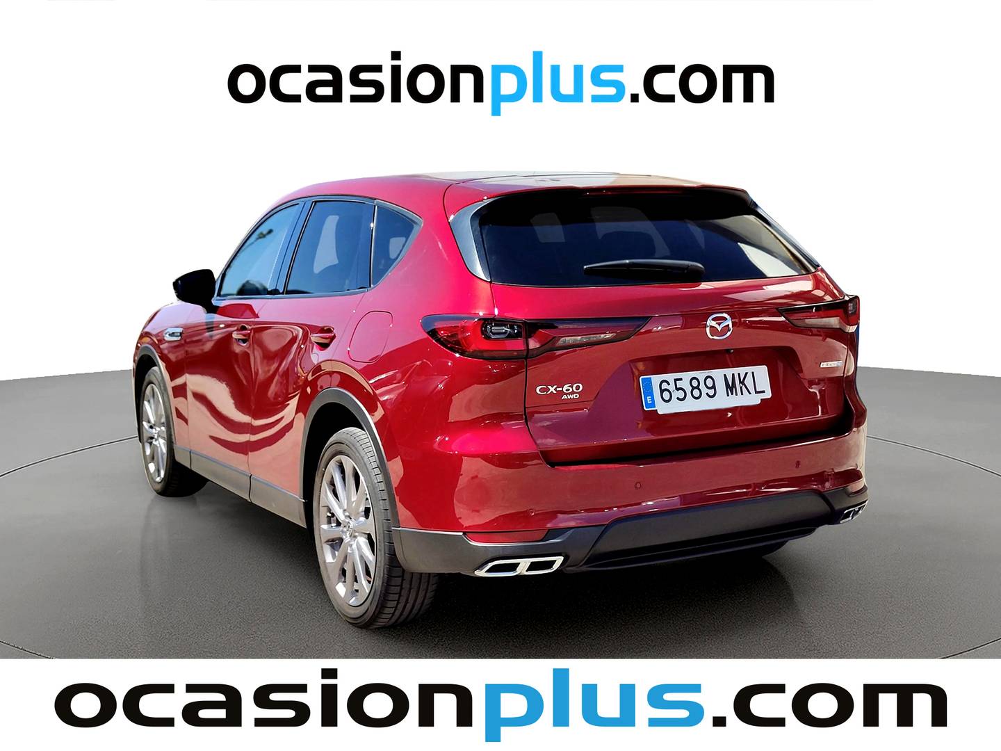 Foto trasera Mazda CX-60 Mazda CX-60 2.5 e-Skyactiv PHEV Exclusive-Line AWD (327 CV) izquierda
