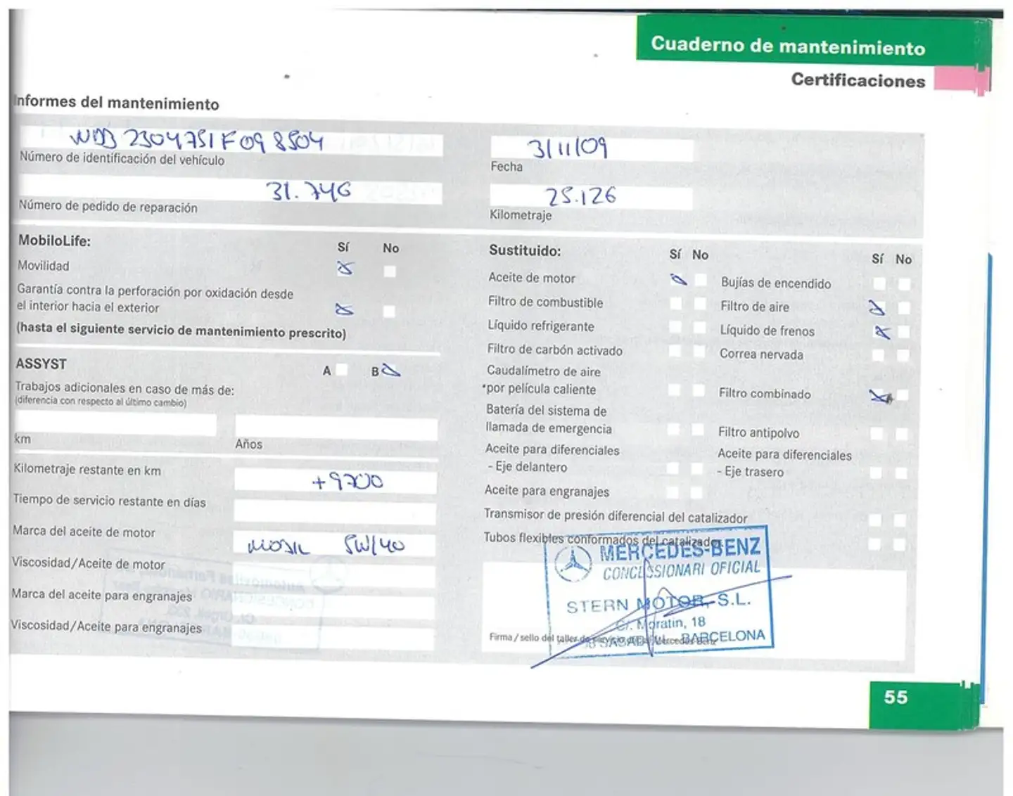 Foto Mercedes Clase SL Mercedes-Benz Clase SL SL 500  (306 CV)