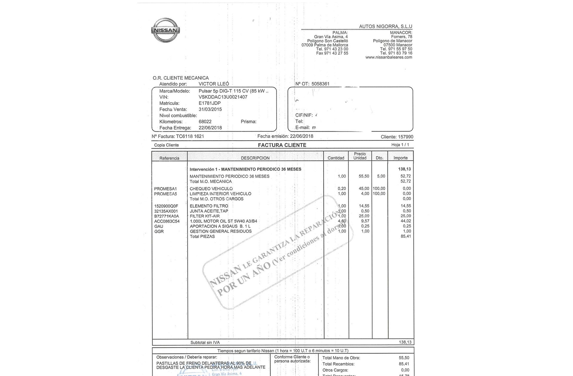 Nissan Pulsar 1.2 DIG-T Acenta - foto 18