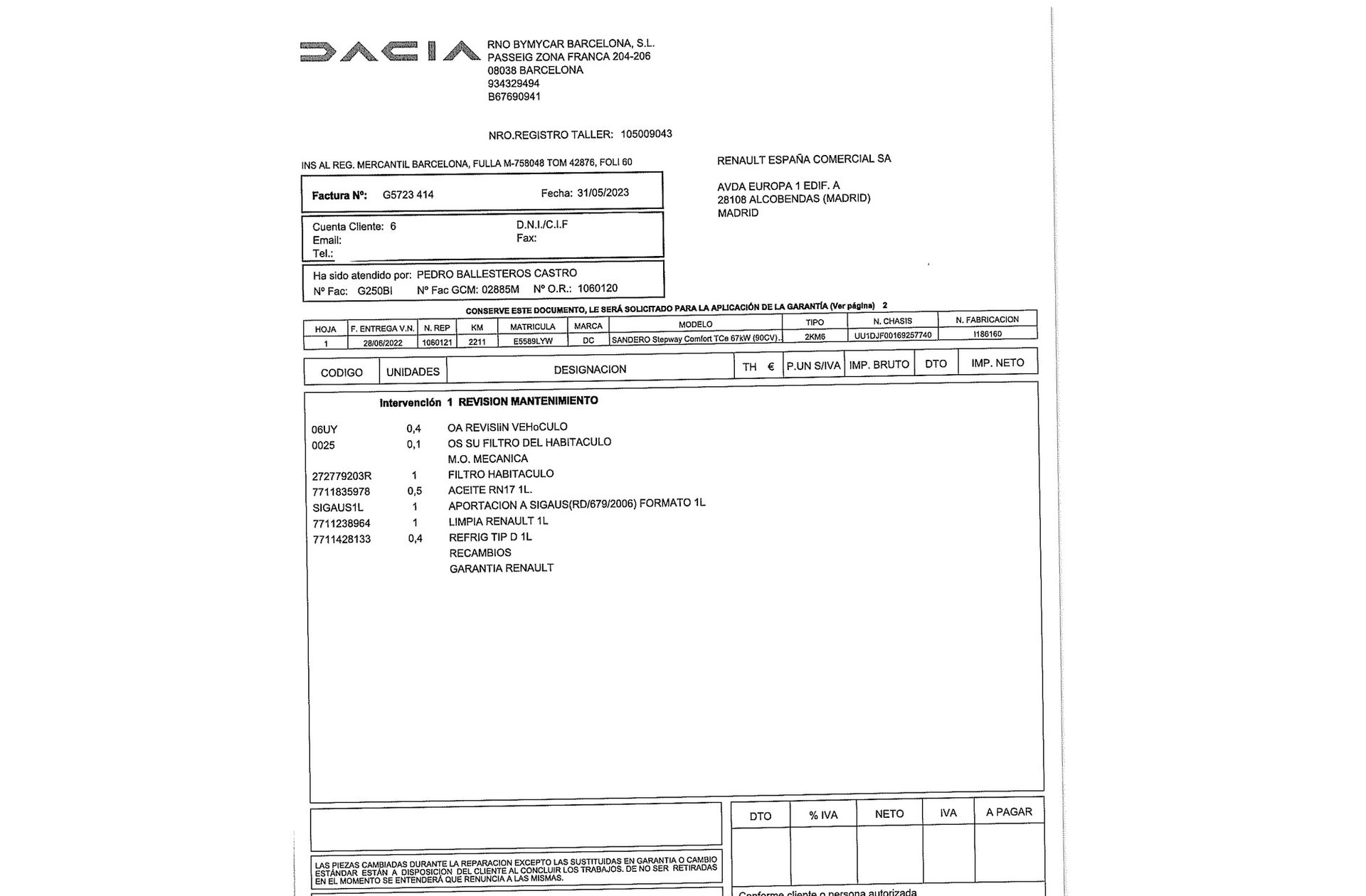 Dacia Sandero Stepway Comfort TCe CVT - foto 19