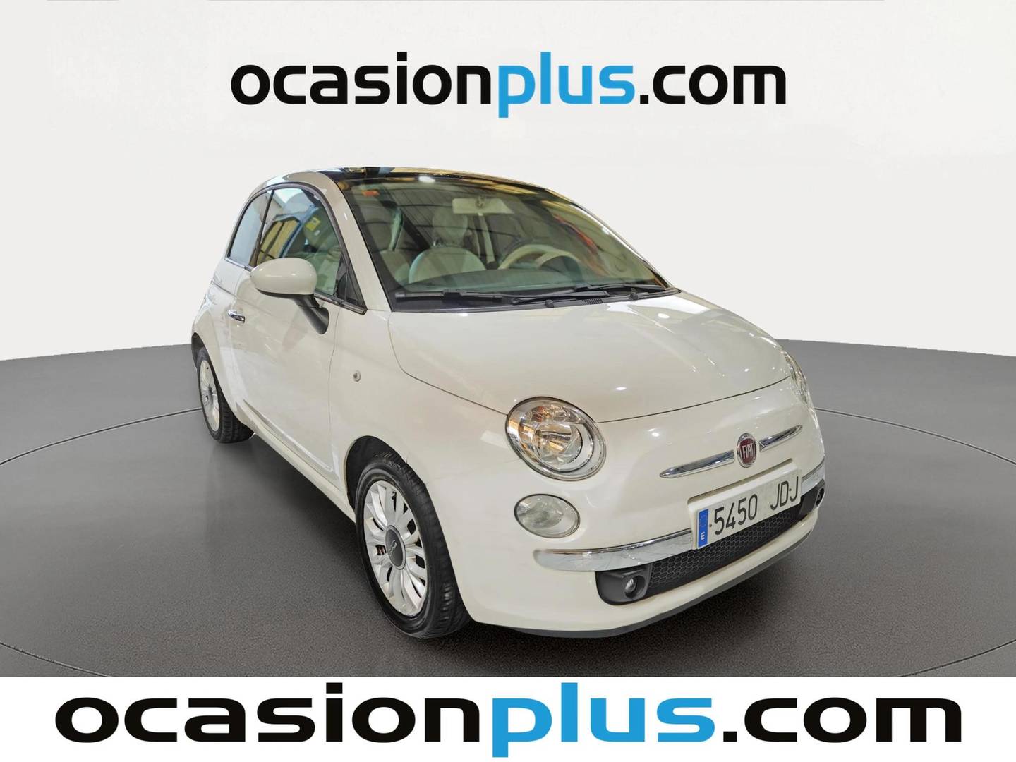 Foto delantera Fiat 500 Fiat 500 1.2 8v Lounge (69 CV) derecha