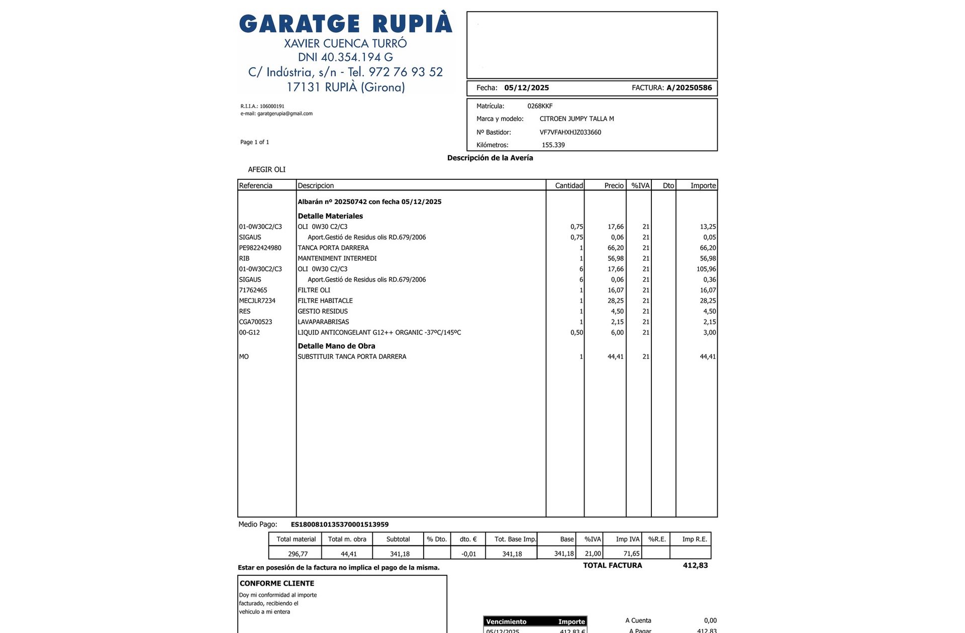 Citroën Jumpy Furgon BlueHDi 150 Talla M Club - foto 13
