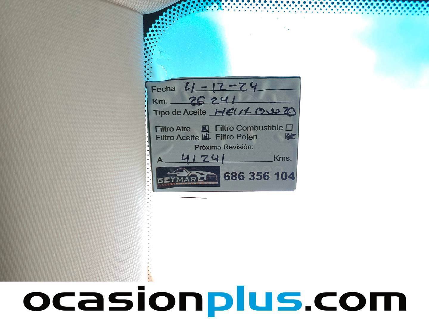 Foto del mantenimiento del KIA Ceed KIA Ceed 1.6 CRDi VGT Tech DCT (136 CV)
