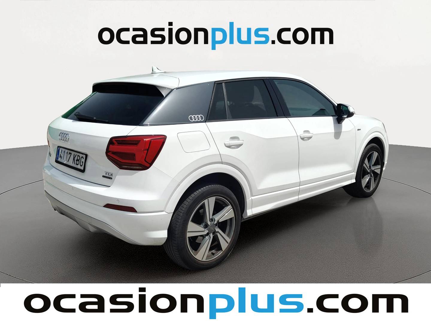 Foto trasera Audi Q2 Audi Q2 sport edition 2.0 TDI quattro (150 CV) S tronic Pack S-Line derecha
