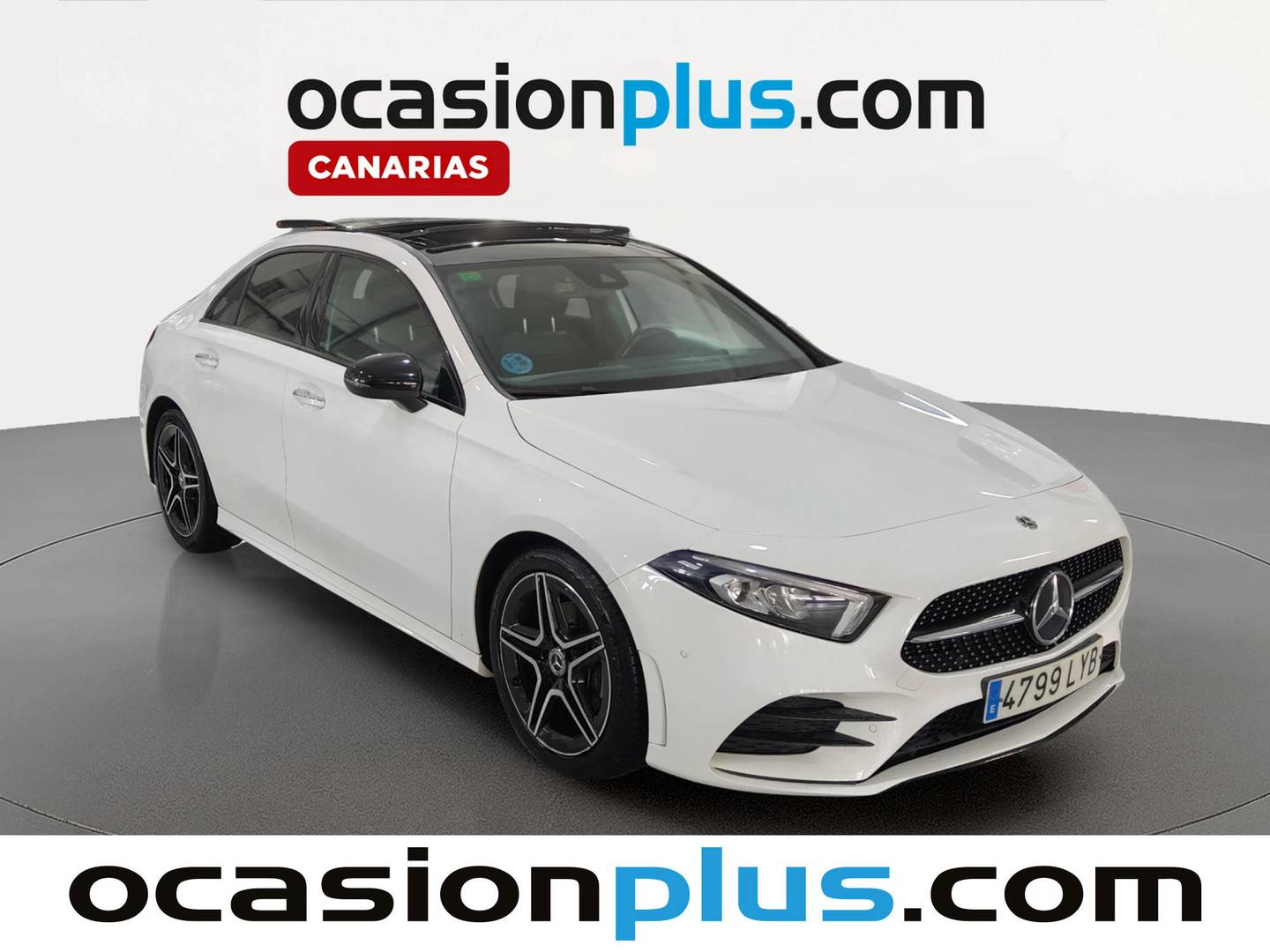 Foto delantera Mercedes Clase A Mercedes Clase A 200 d Sedán (150 CV) Pack AMG derecha