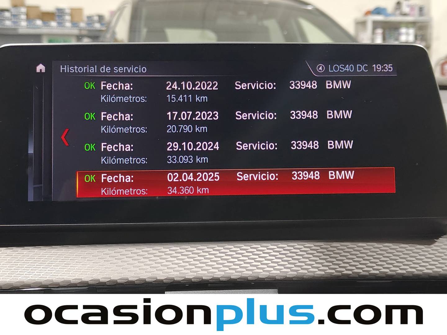 Foto del mantenimiento del BMW X2 BMW X2 sDrive18d (150 CV)