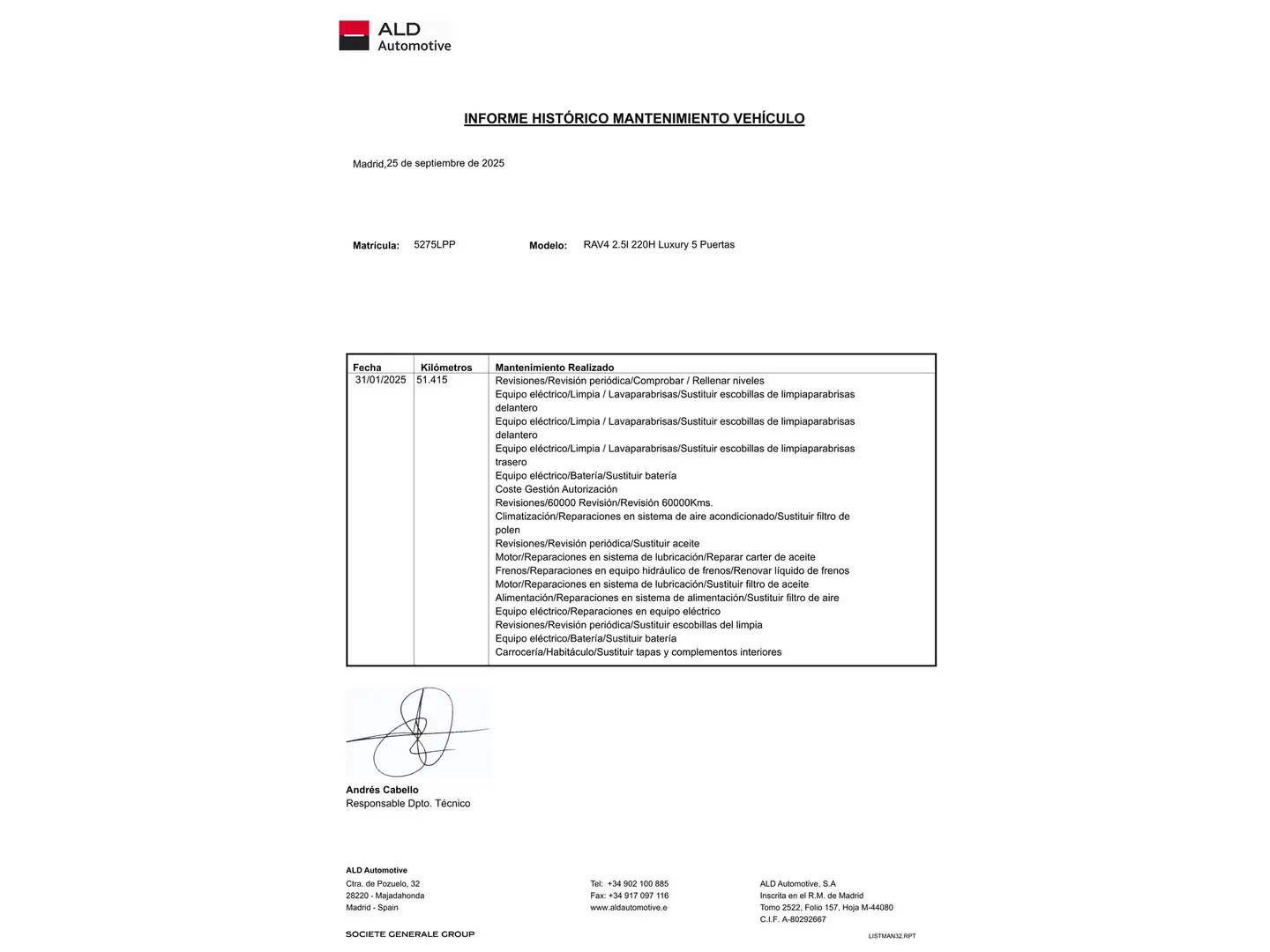 Mantenimiento
