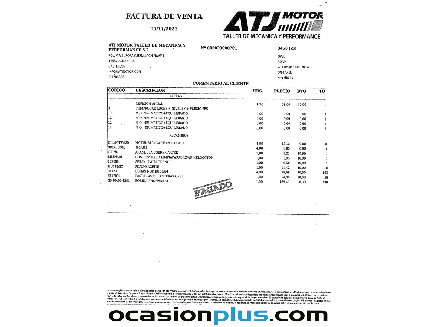 Foto Opel Adam Opel Adam 1.4 XEL Glam (87 CV)