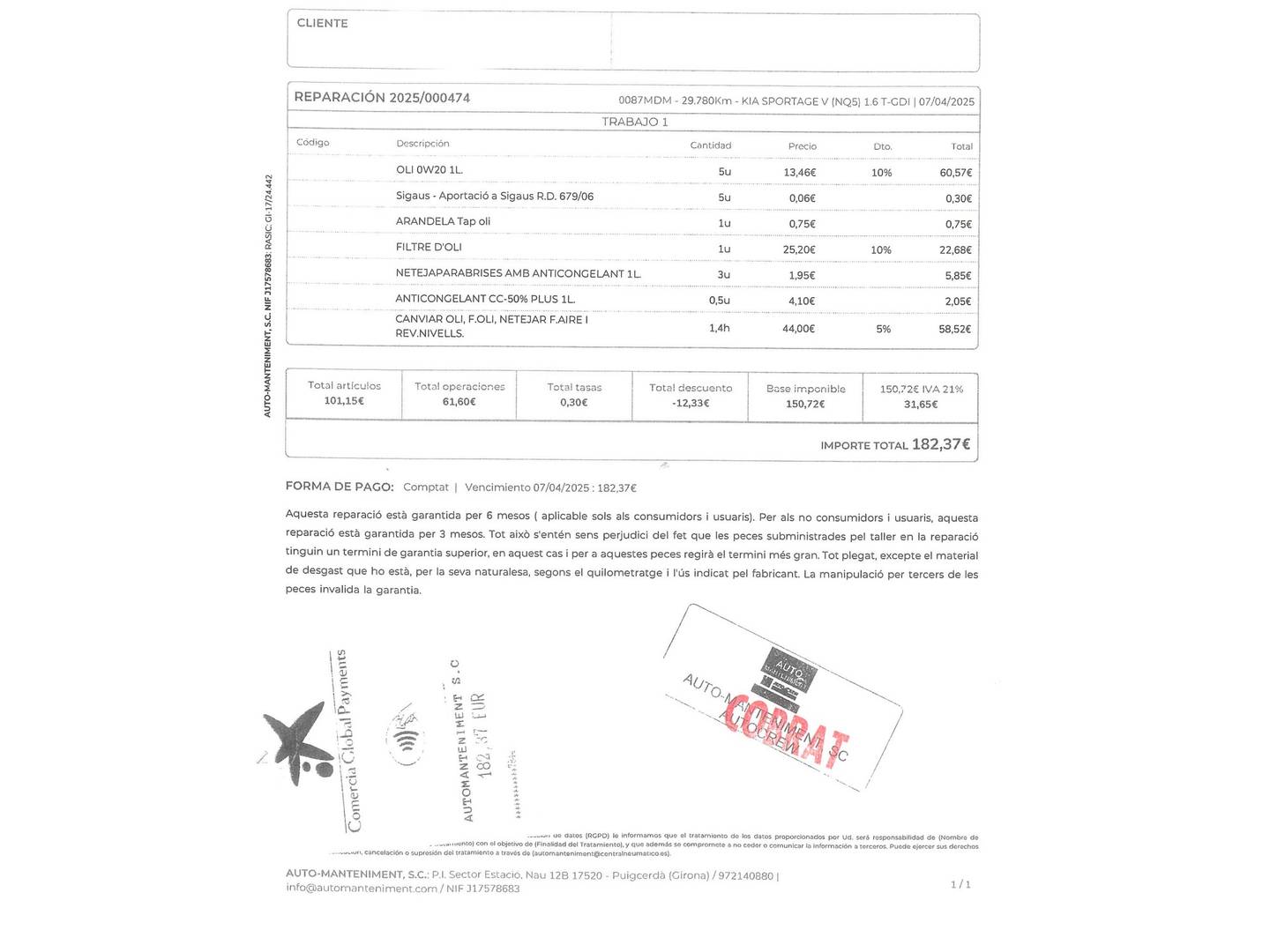 Foto KIA Sportage Kia Sportage 1.6 T-GDi Concept 4X2 110 kW (150 CV)