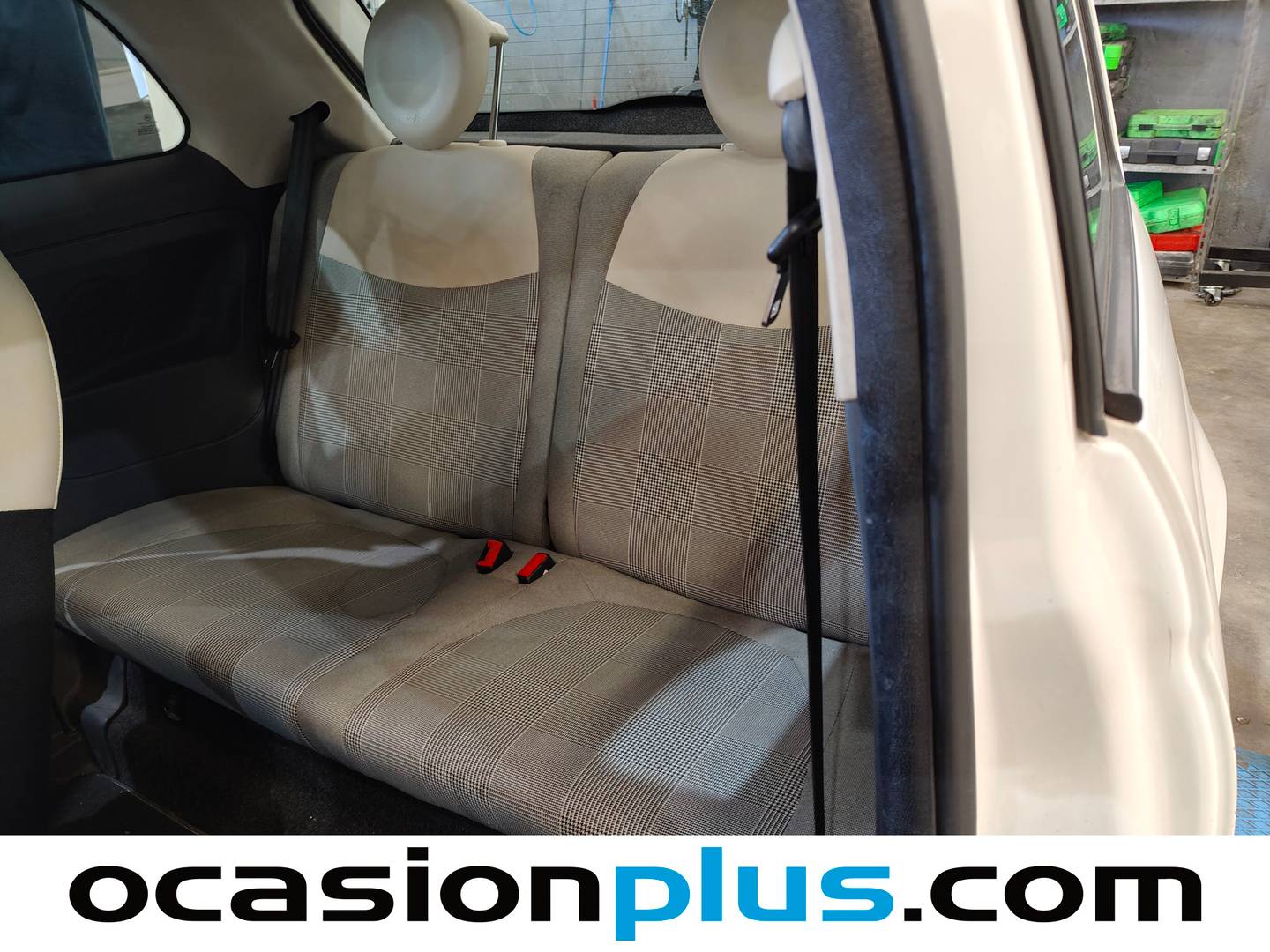 Foto asientos traseros Fiat 500 Fiat 500 1.2 8v Lounge (69 CV)