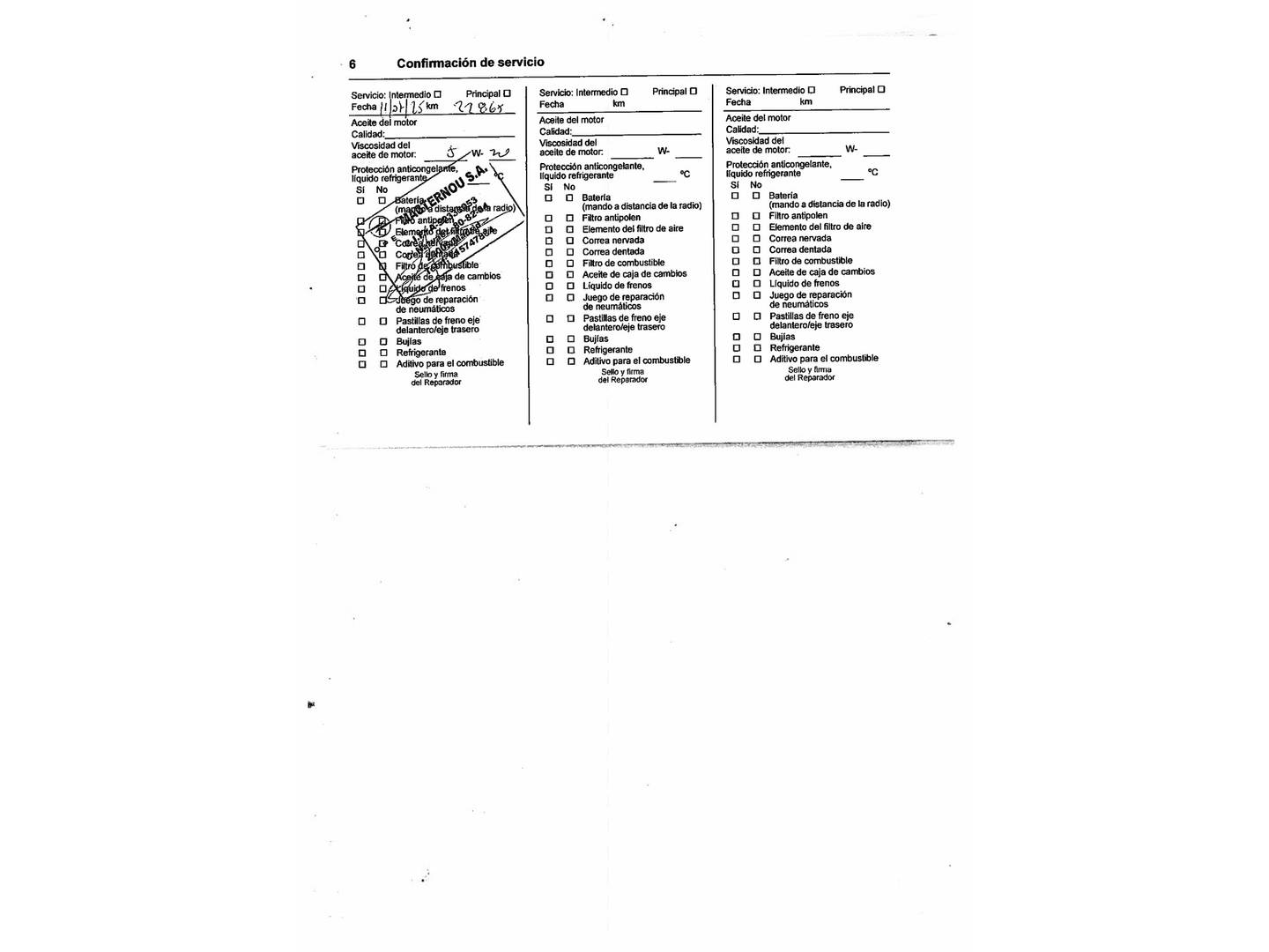 Foto del mantenimiento del Opel Mokka Opel Mokka 1.5 D GS Line (110 CV)