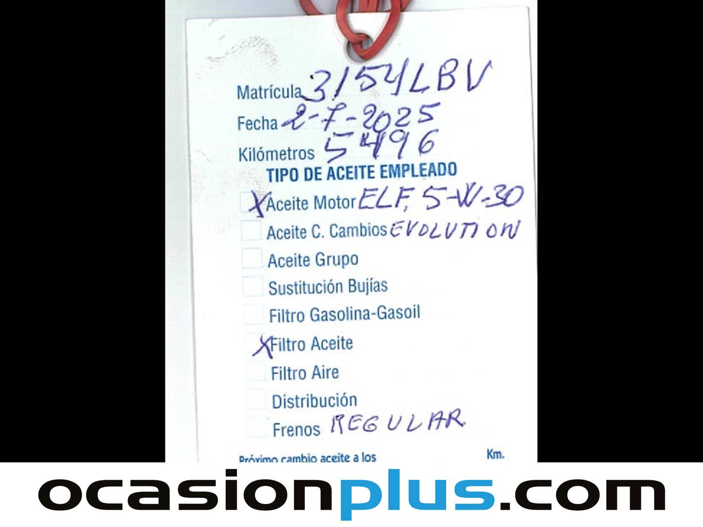Foto del mantenimiento del Dacia Sandero Dacia Sandero Serie Limitada Xplore TCe (90 CV)
