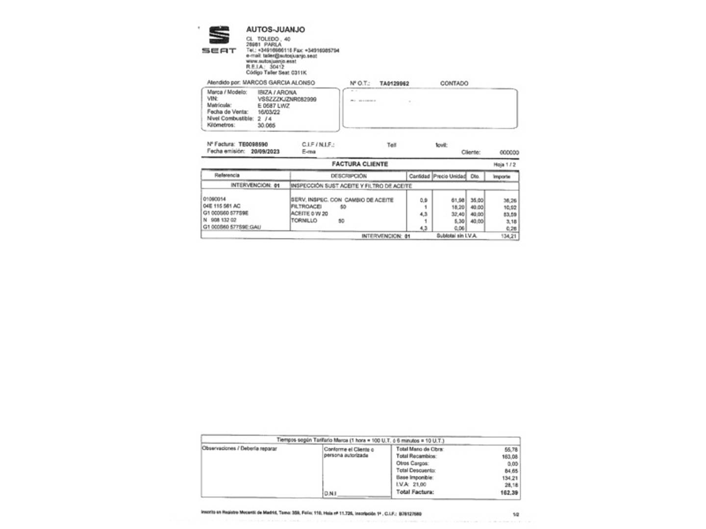 Foto Seat Arona SEAT Arona 1.5 TSI FR Plus DSG (150 CV)