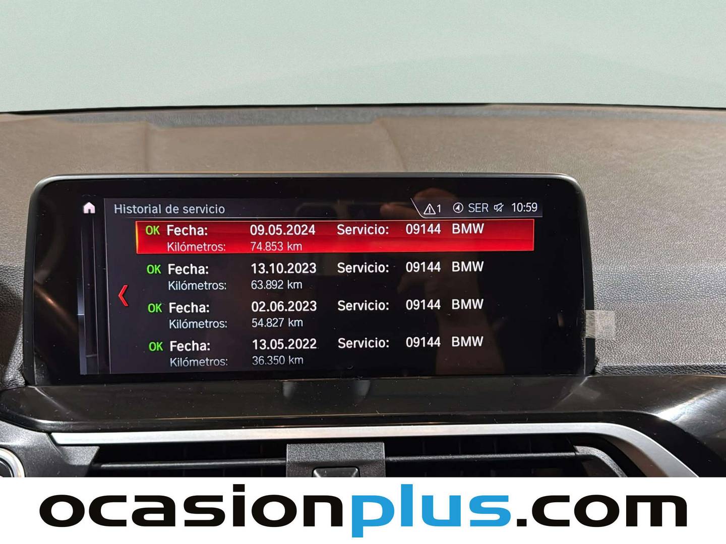 Foto del mantenimiento del BMW X4 BMW X4 xDrive20d (190 CV)
