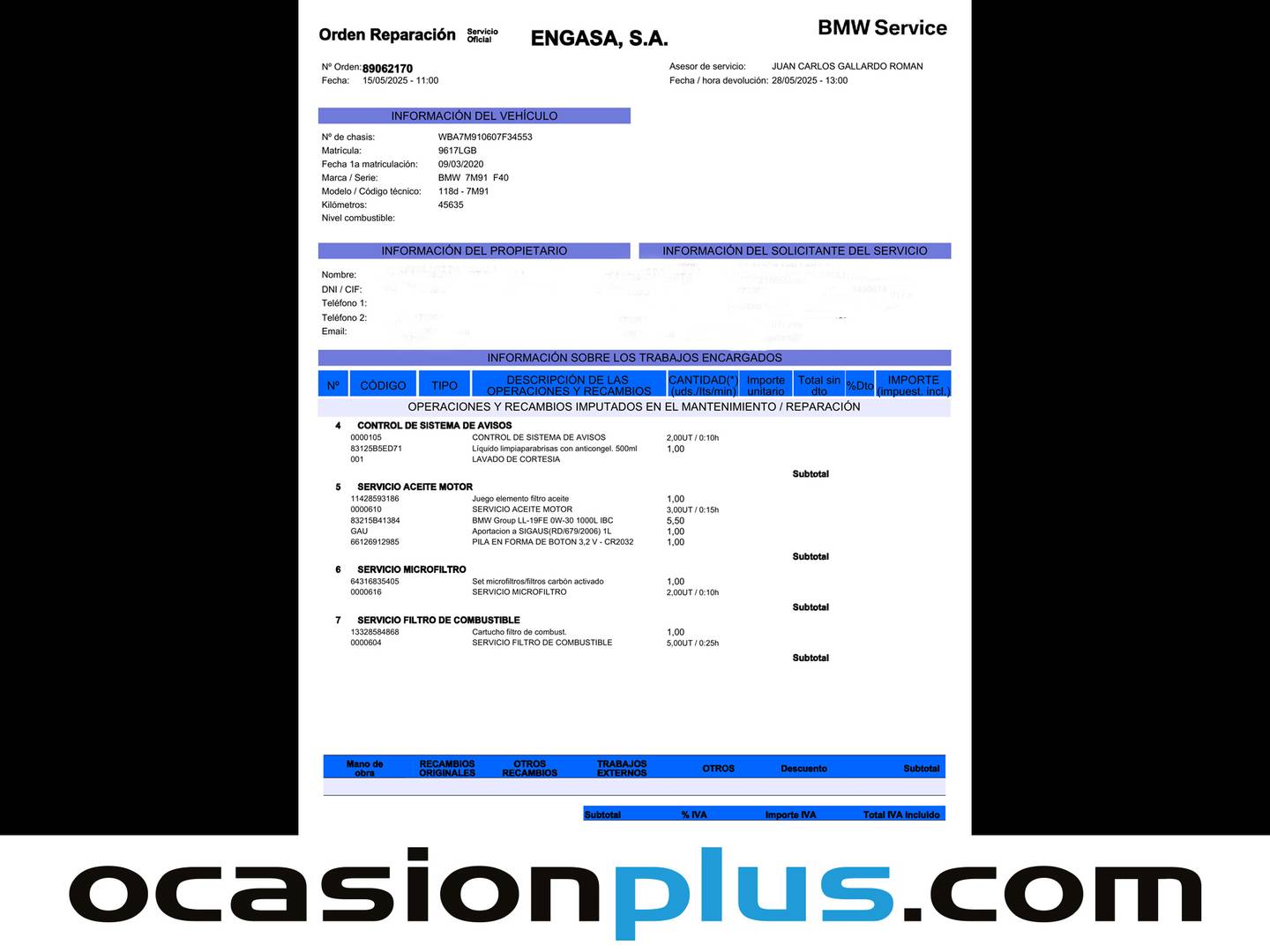 Foto BMW Serie 1 BMW Serie 1 118d (150 CV) PACK M