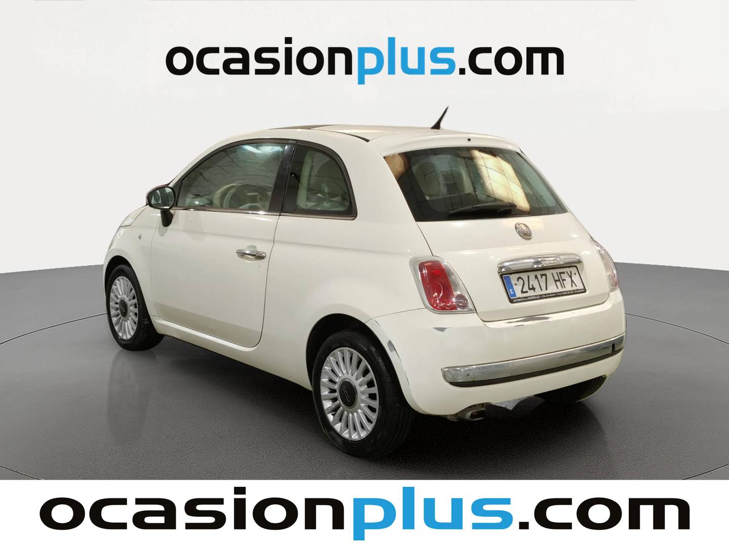 Foto trasera Fiat 500 Fiat 500 1.2 8v Lounge (69 CV) derecha