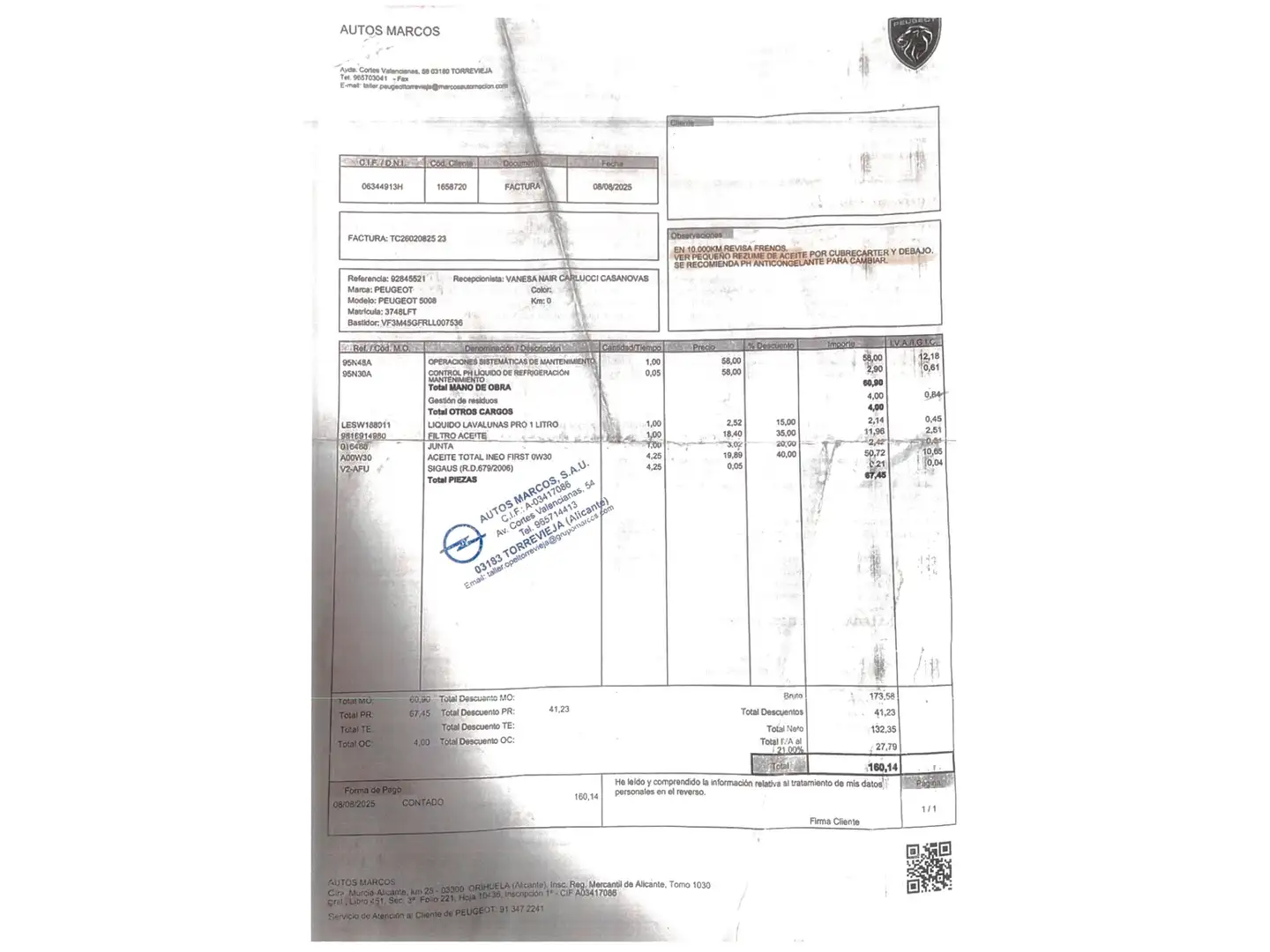 Foto Peugeot 5008 Peugeot 5008 1.6 PureTech GT Line EAT8 (180 CV) 7 Plazas